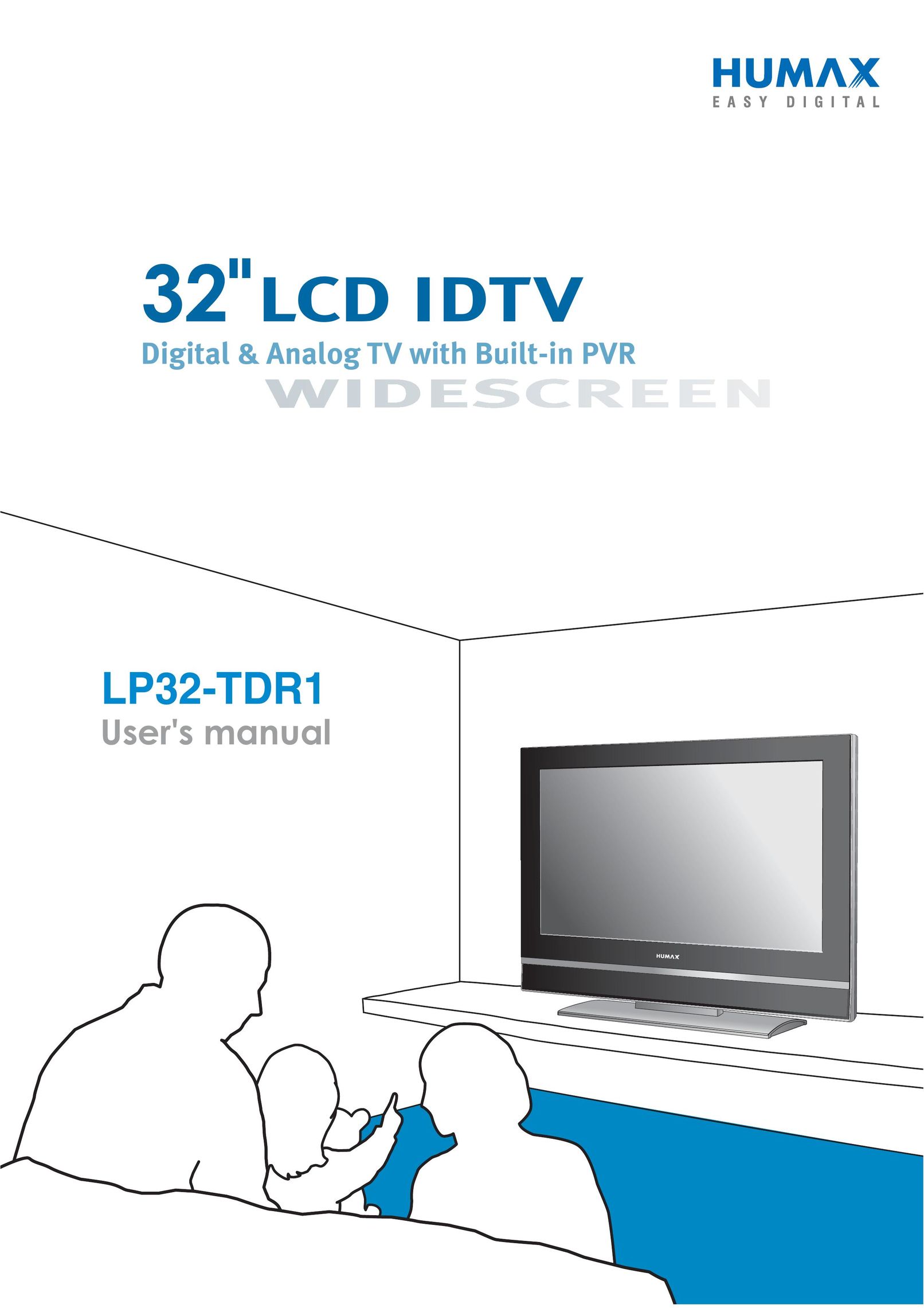 Humax LP32-TDR1 Flat Panel Television User Manual