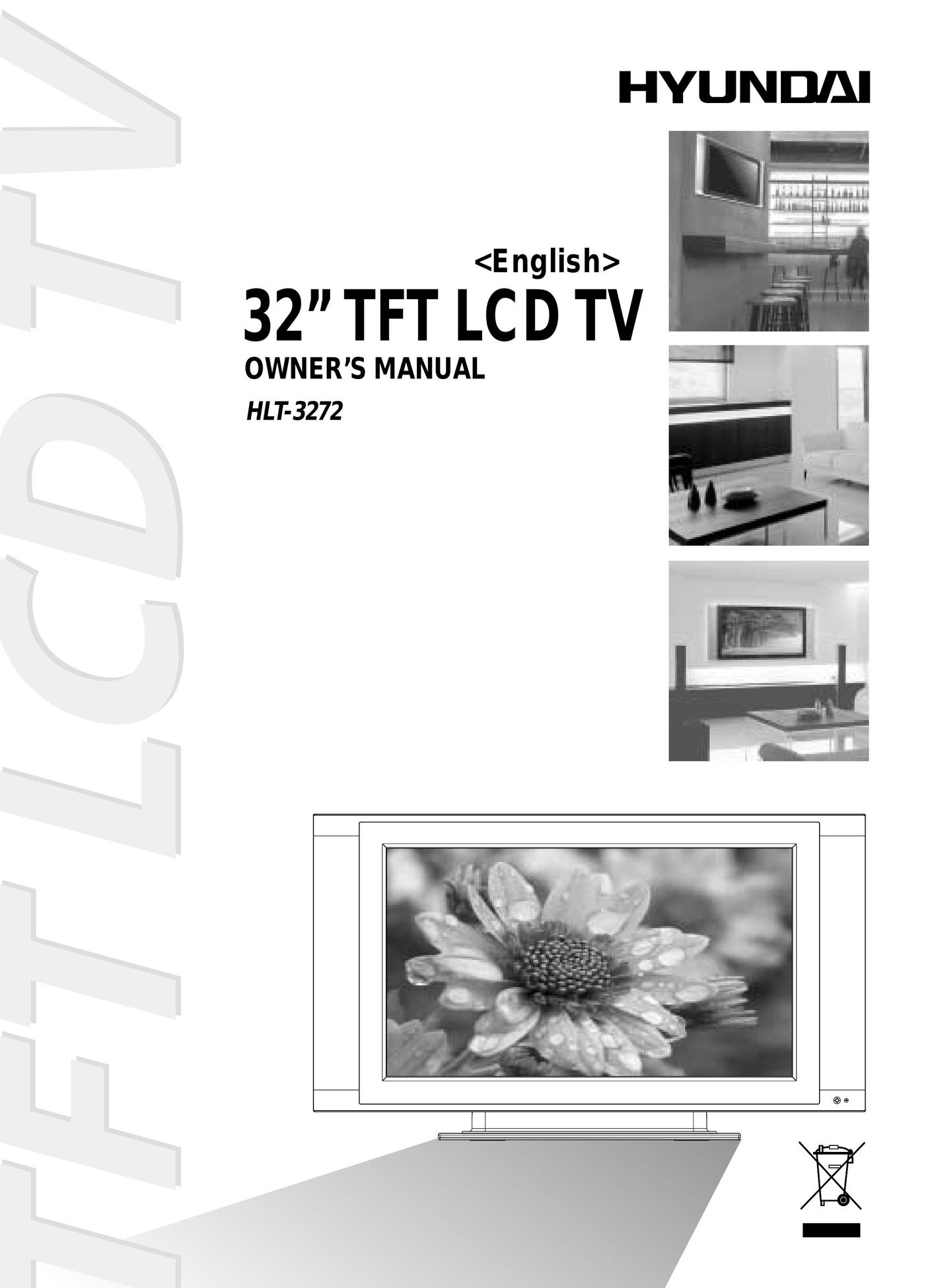 Hyundai IT HLT-3272 Flat Panel Television User Manual