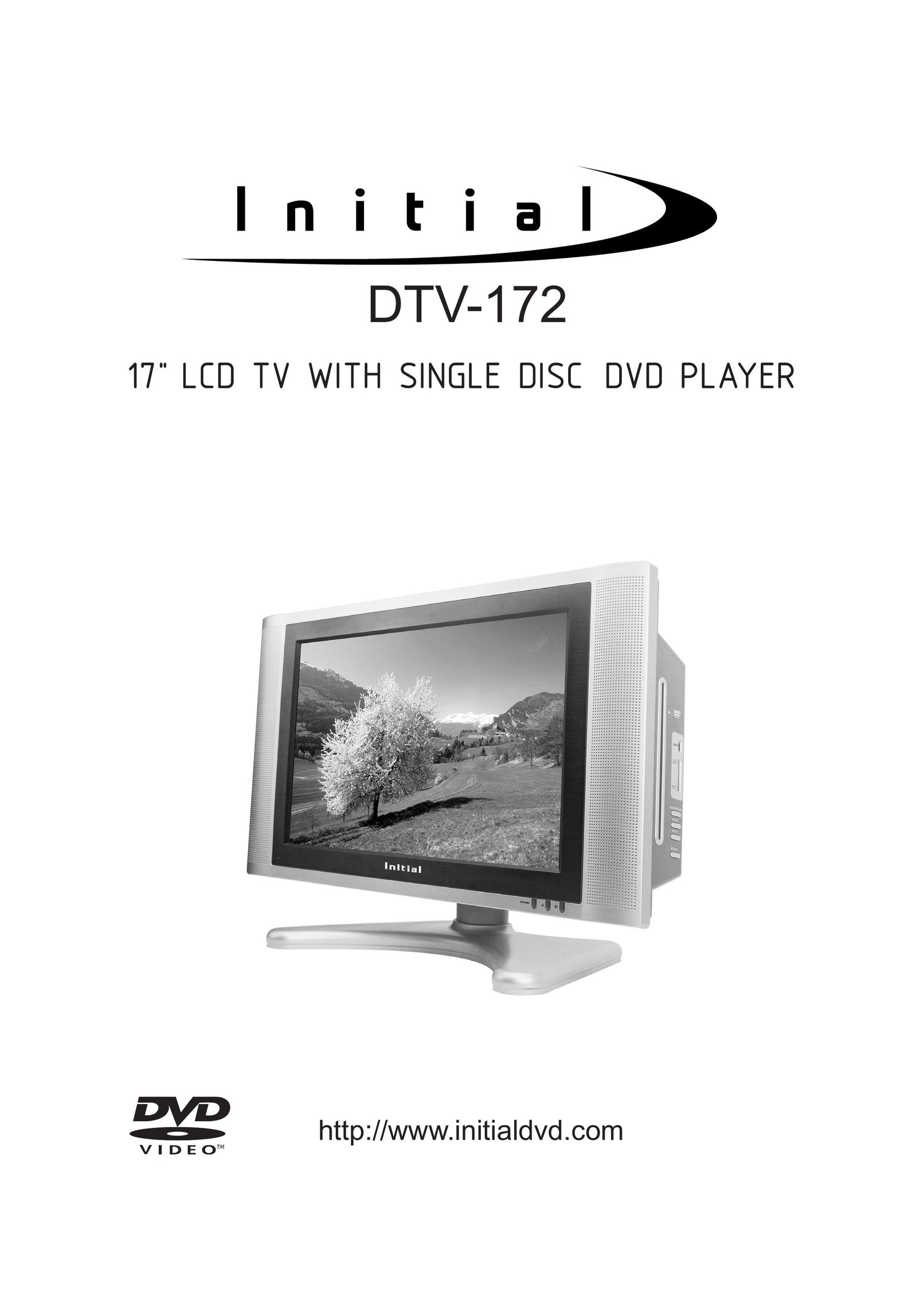 Initial Technology DTV-172 Flat Panel Television User Manual