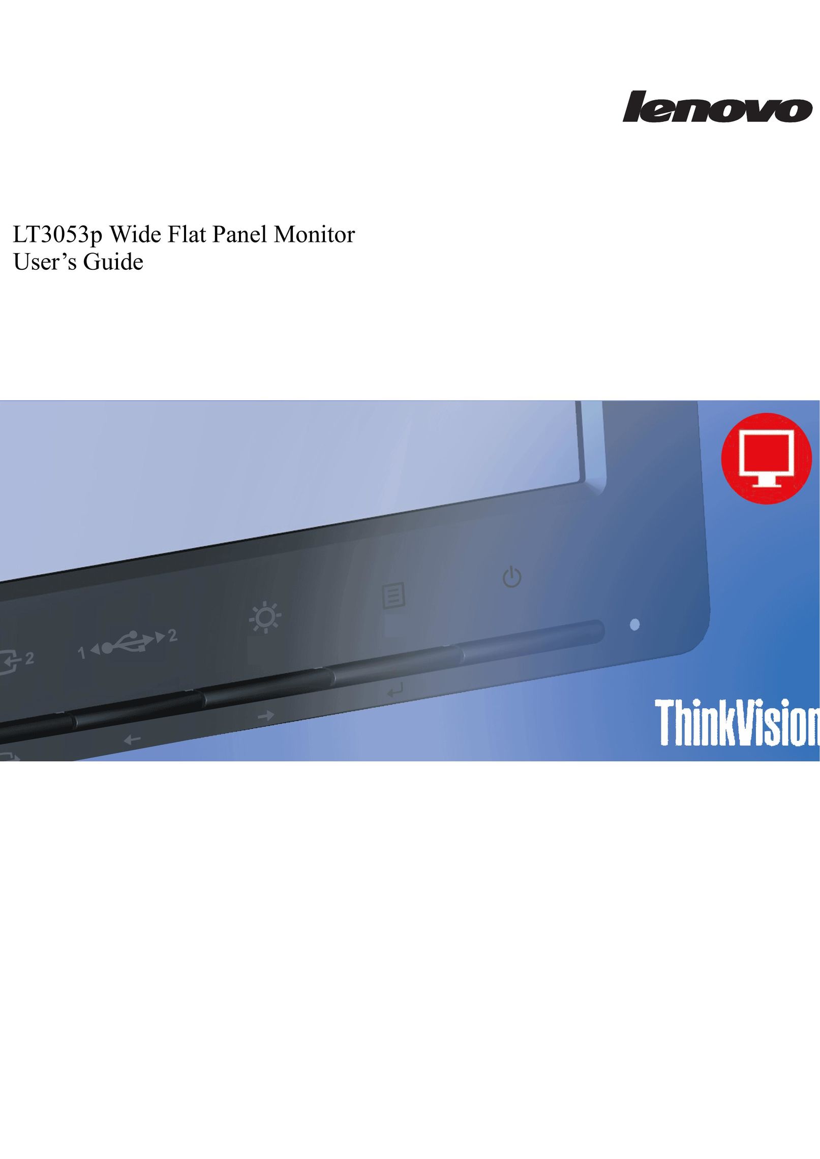Lenovo LT3053P Flat Panel Television User Manual