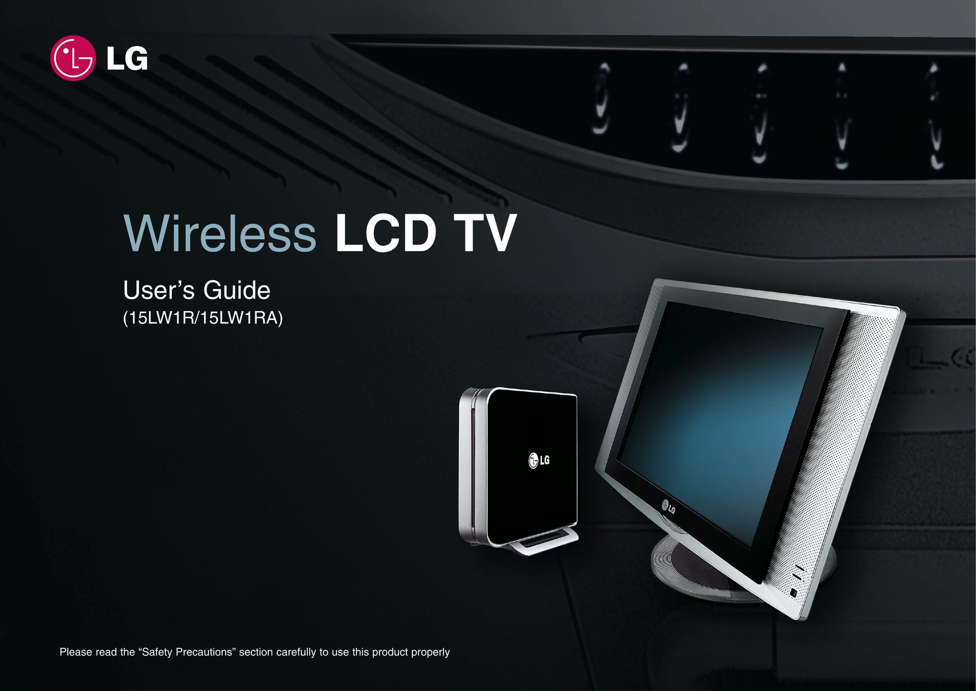 LG Electronics 15LW1RA Flat Panel Television User Manual
