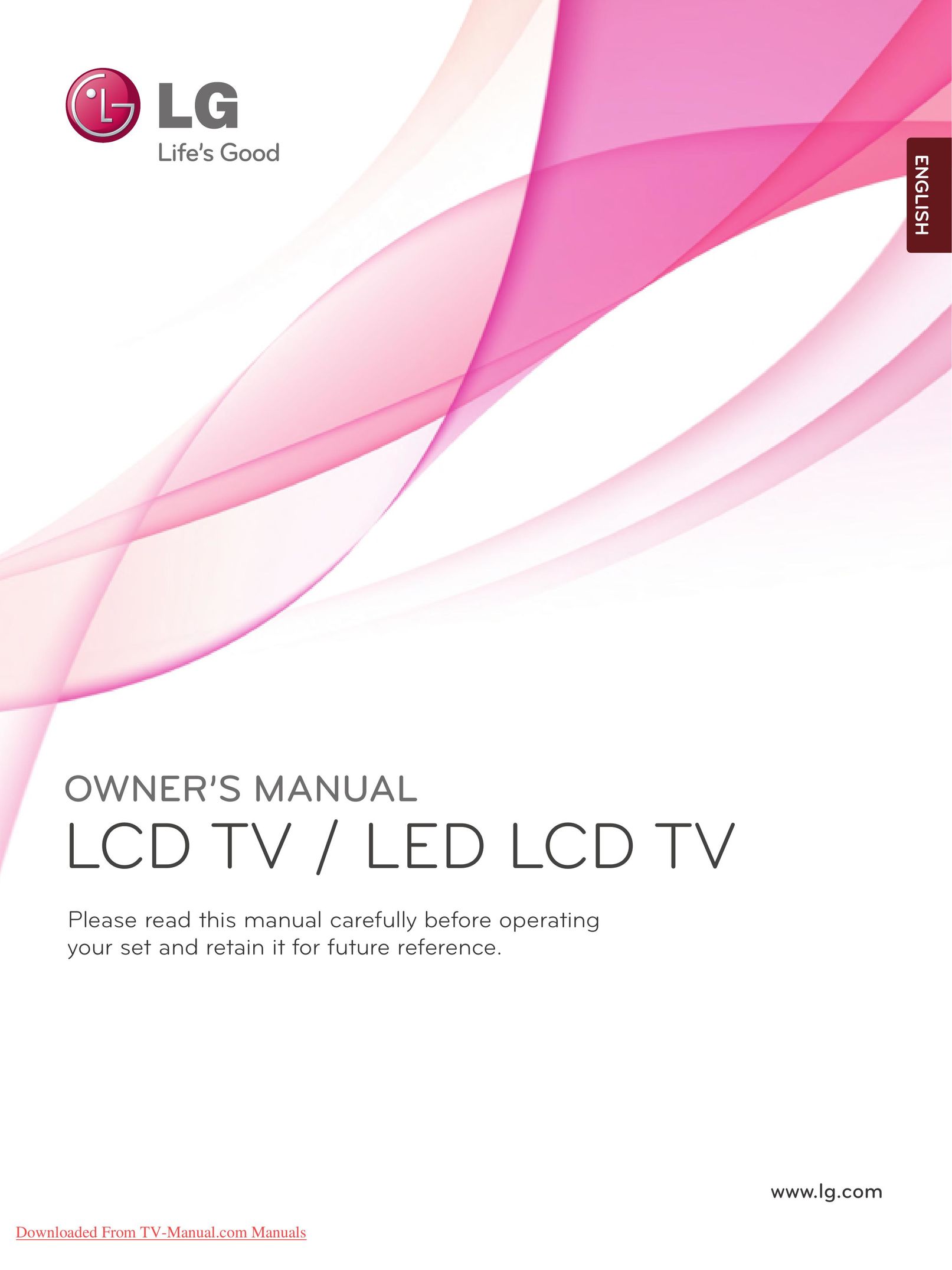 LG Electronics 19/22/26/32LD34 Flat Panel Television User Manual