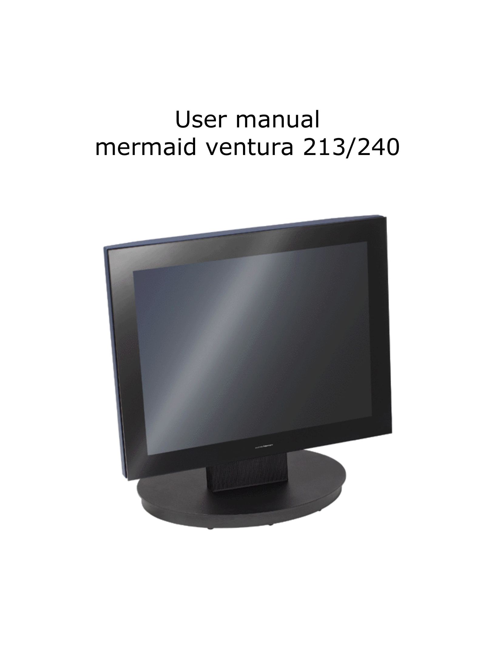 Mermaid Technology 213 Flat Panel Television User Manual