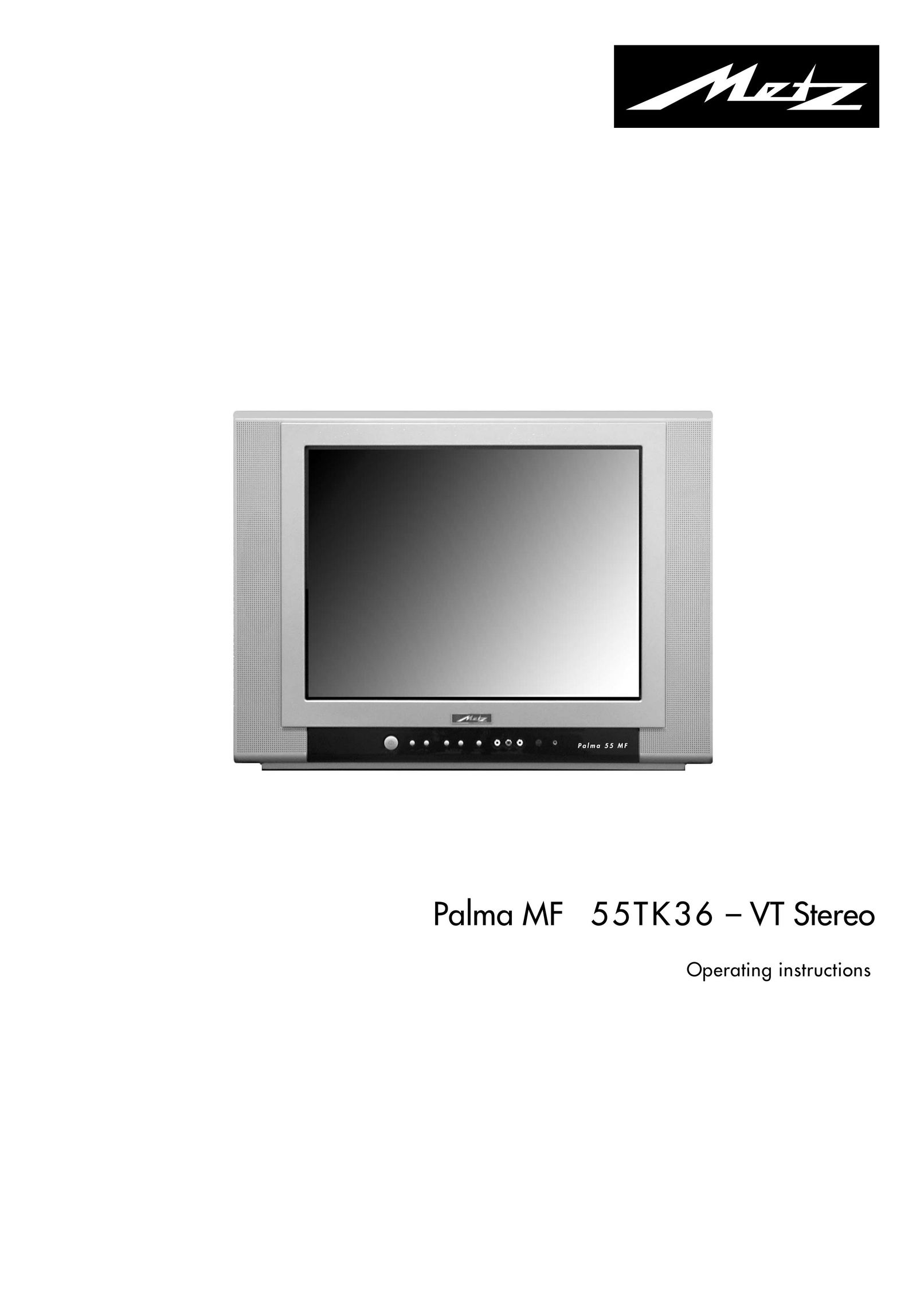 Metz MF 55TK36 Flat Panel Television User Manual