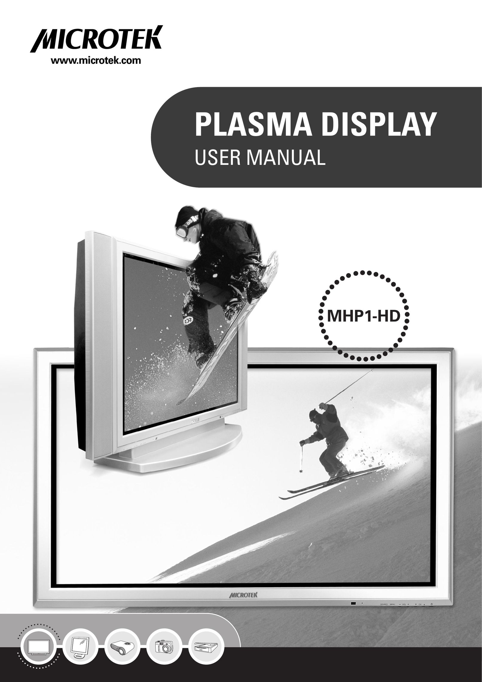 Microtek MHP1-HD Flat Panel Television User Manual