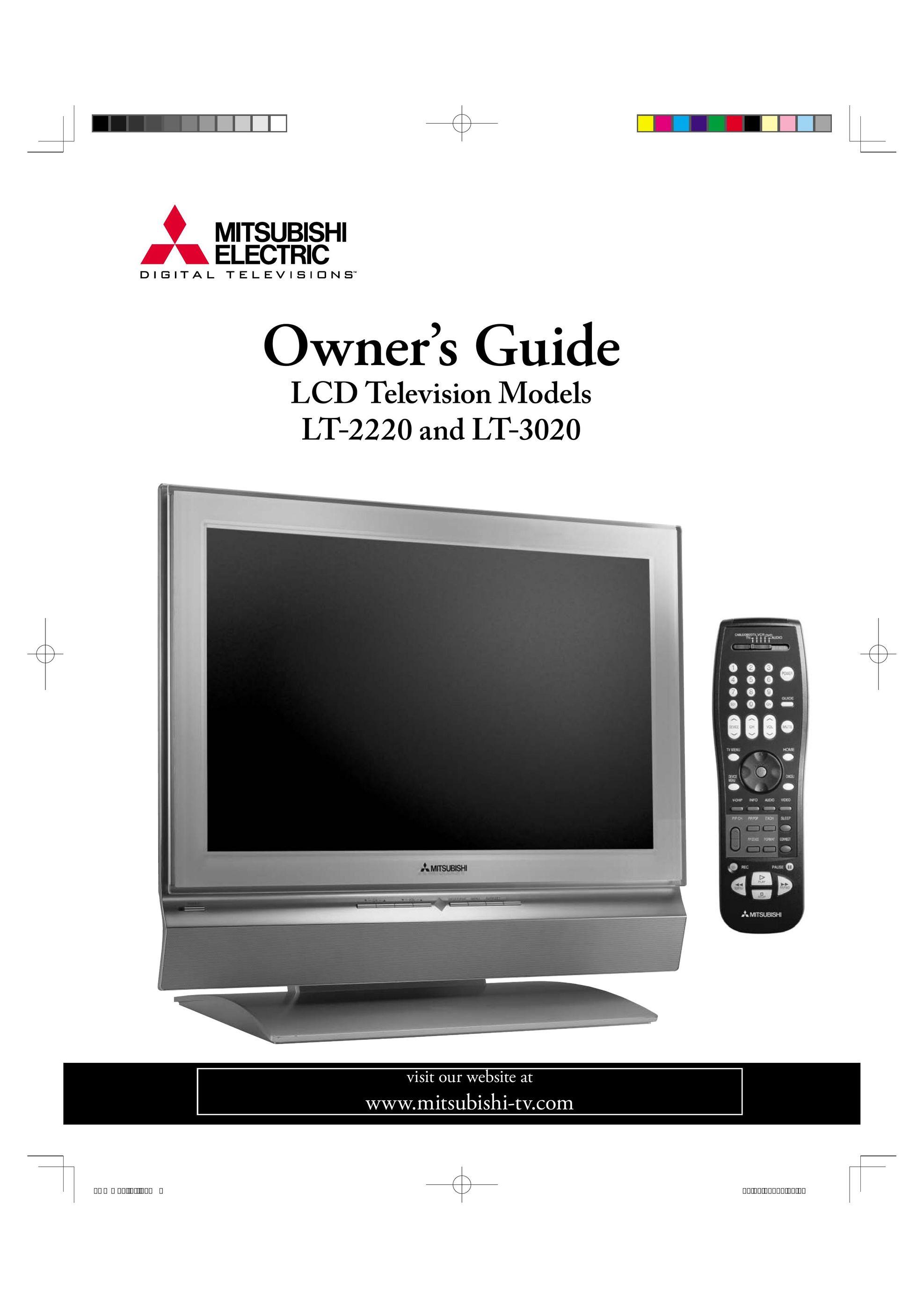 Mitsubishi Electronics LT-3020 Flat Panel Television User Manual