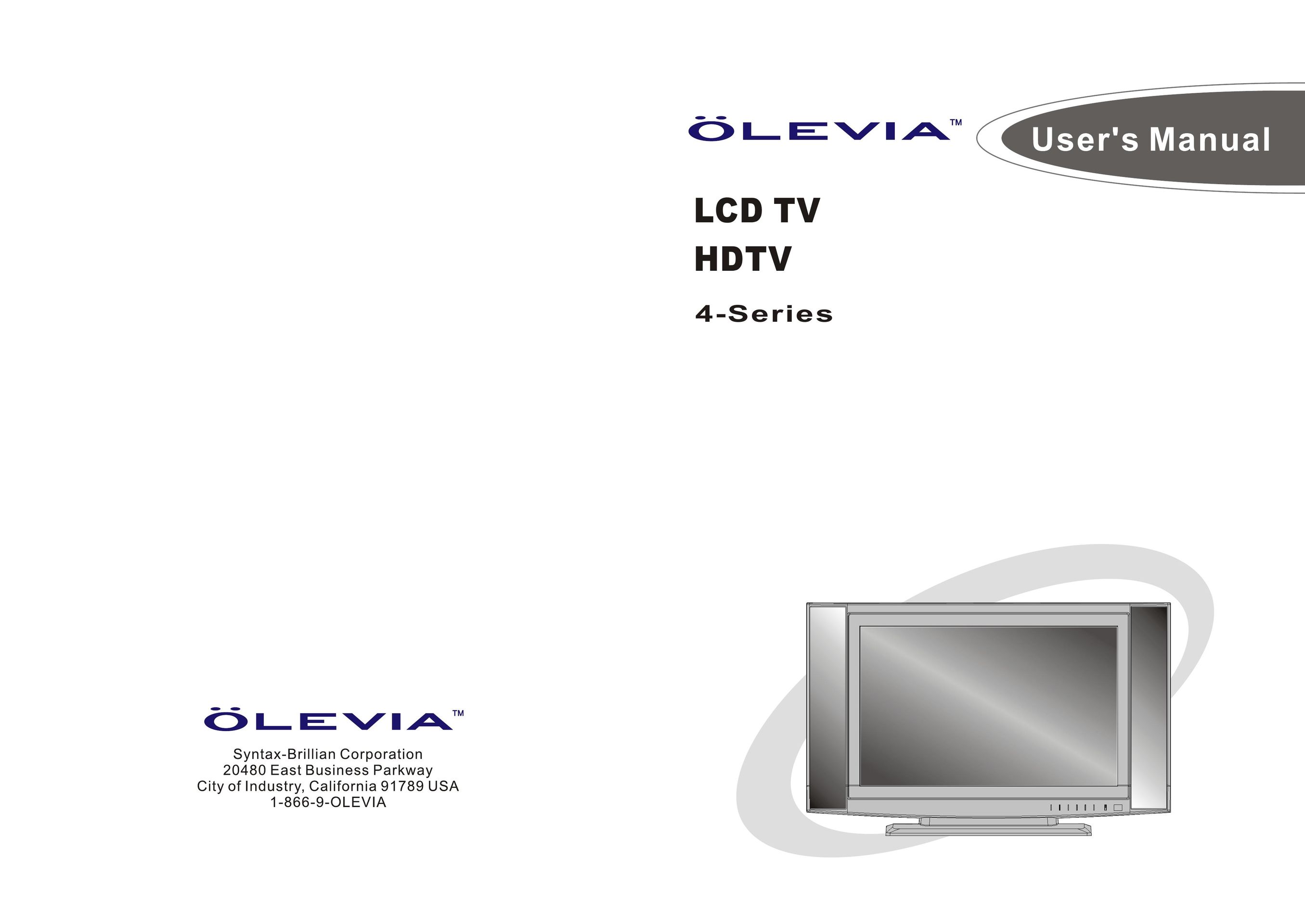 Olevia 4-Series Flat Panel Television User Manual