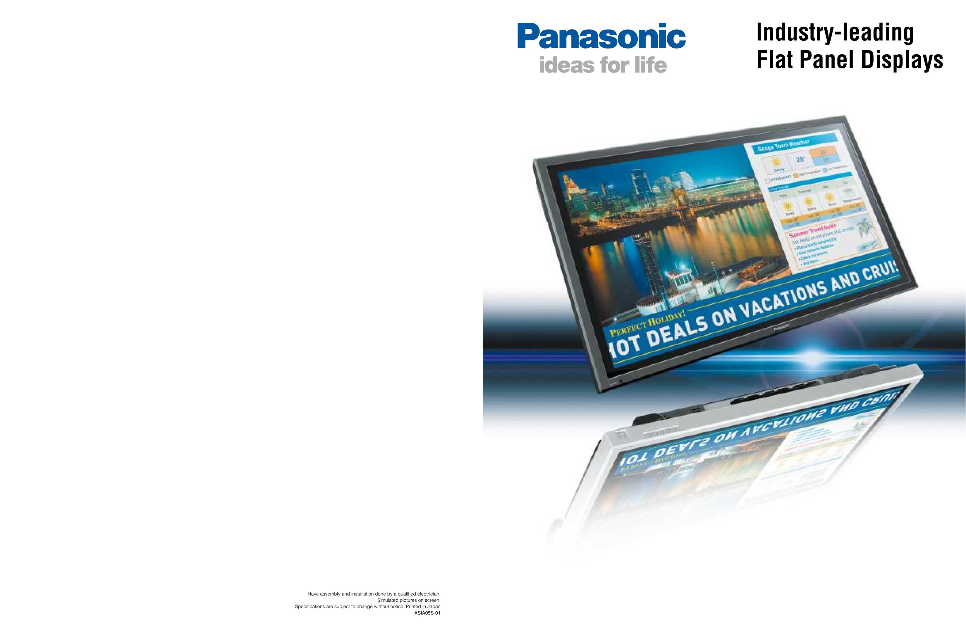 Panasonic 42HD Flat Panel Television User Manual