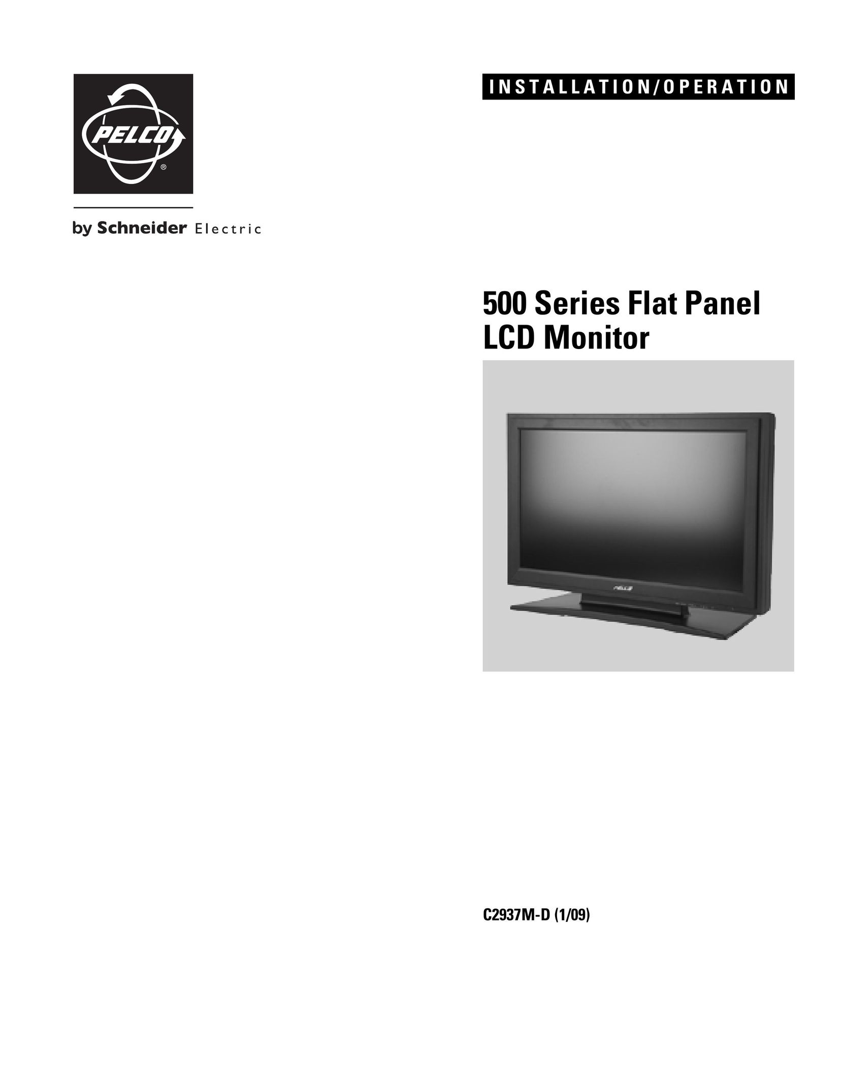 Pelco PMCL542A Flat Panel Television User Manual