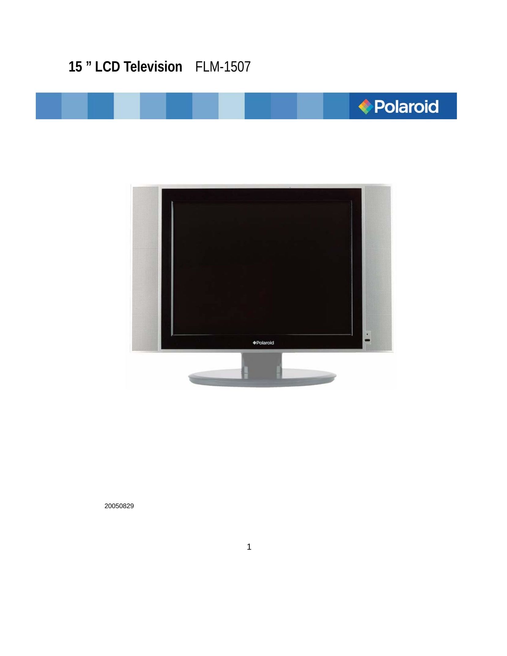 Polaroid FLM-1507 Flat Panel Television User Manual