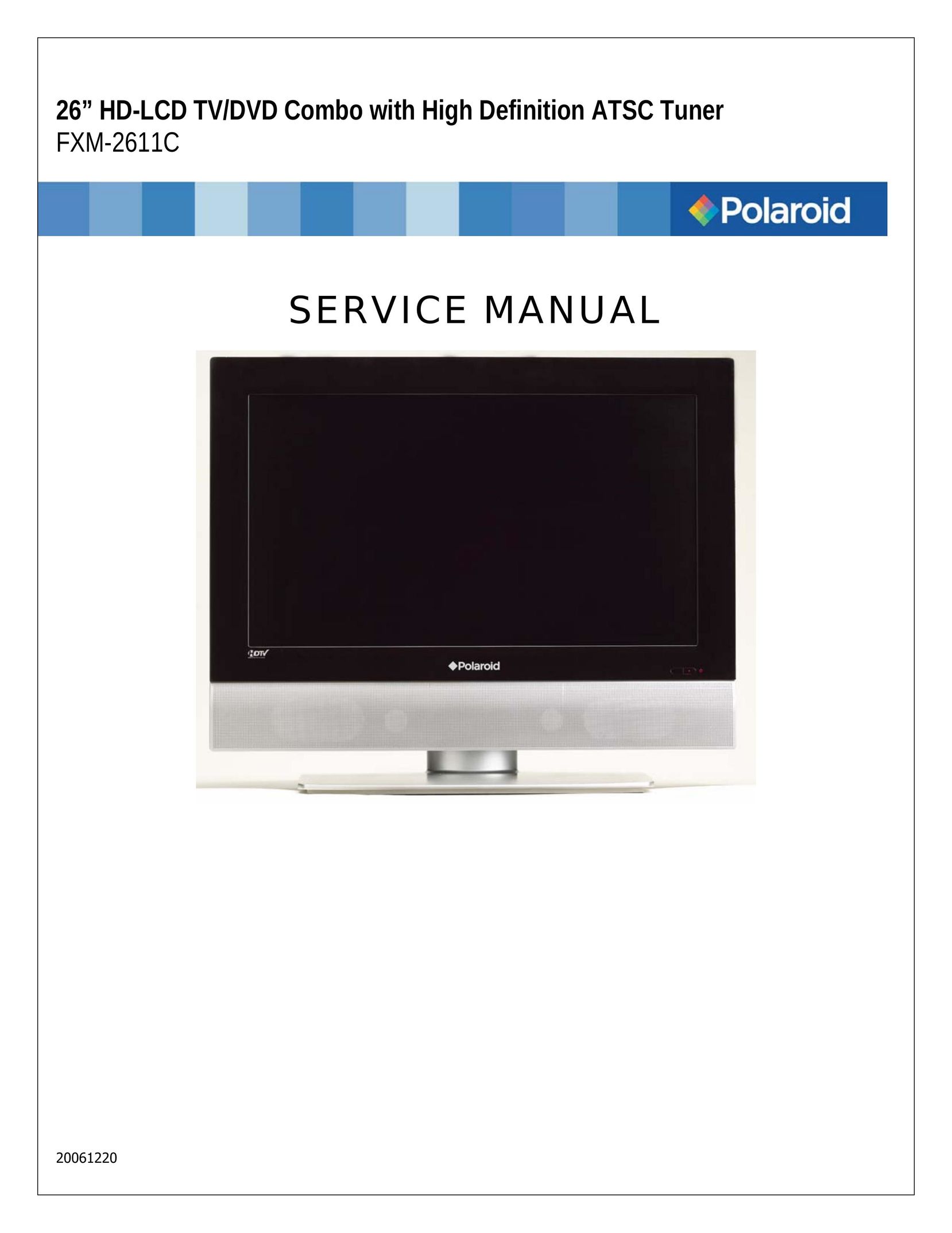 Polaroid FXM-2611C Flat Panel Television User Manual
