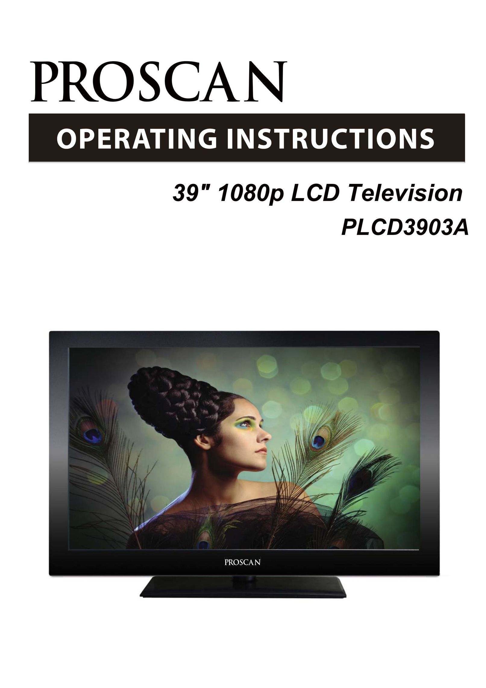ProScan PLCD3903A Flat Panel Television User Manual