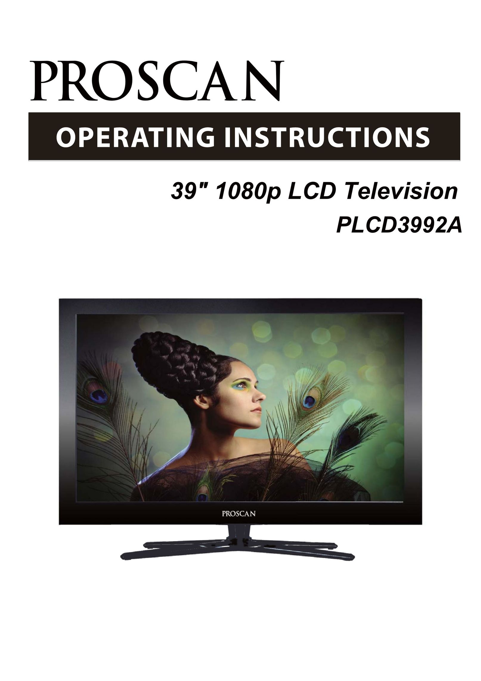 ProScan PLCD3992A Flat Panel Television User Manual