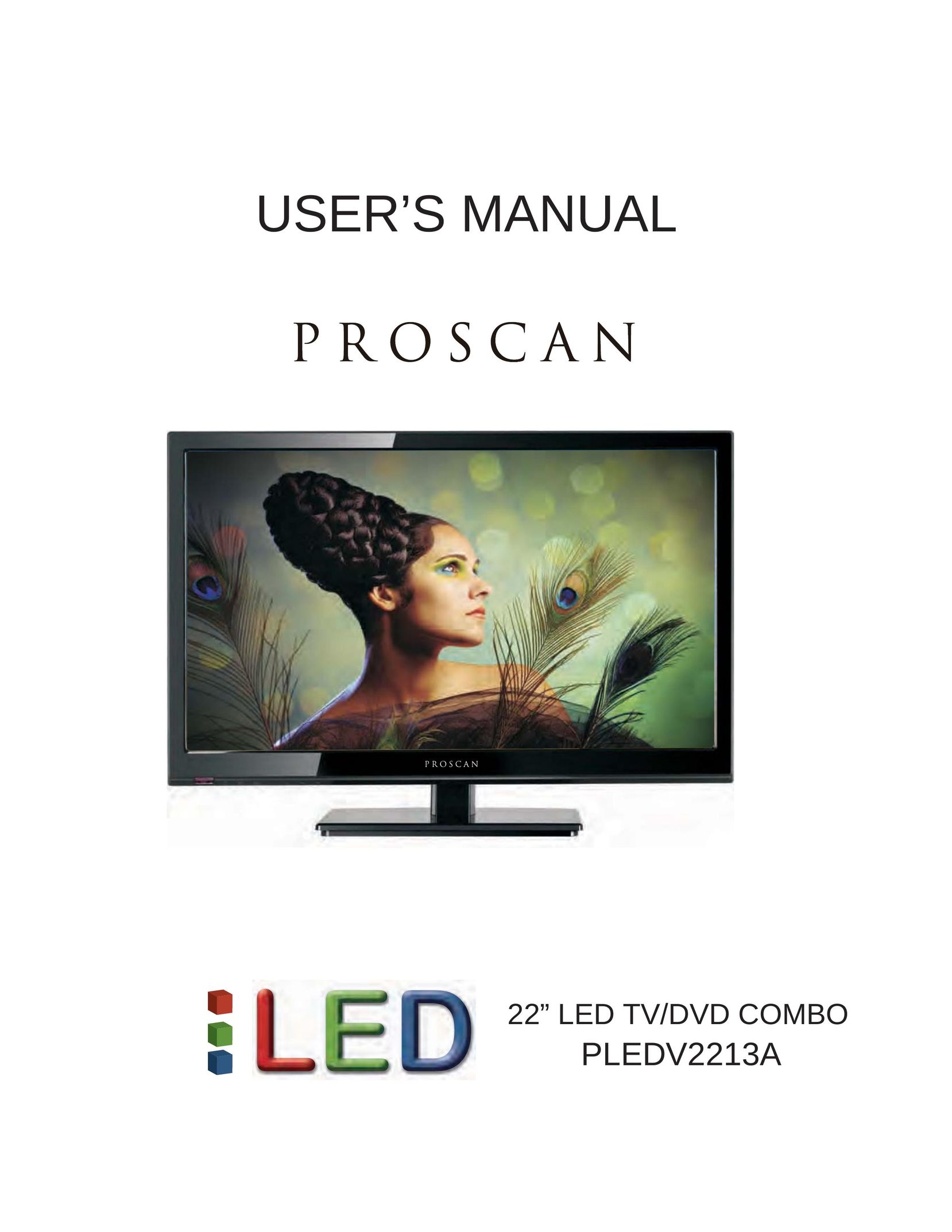 ProScan PLEDV2213A Flat Panel Television User Manual