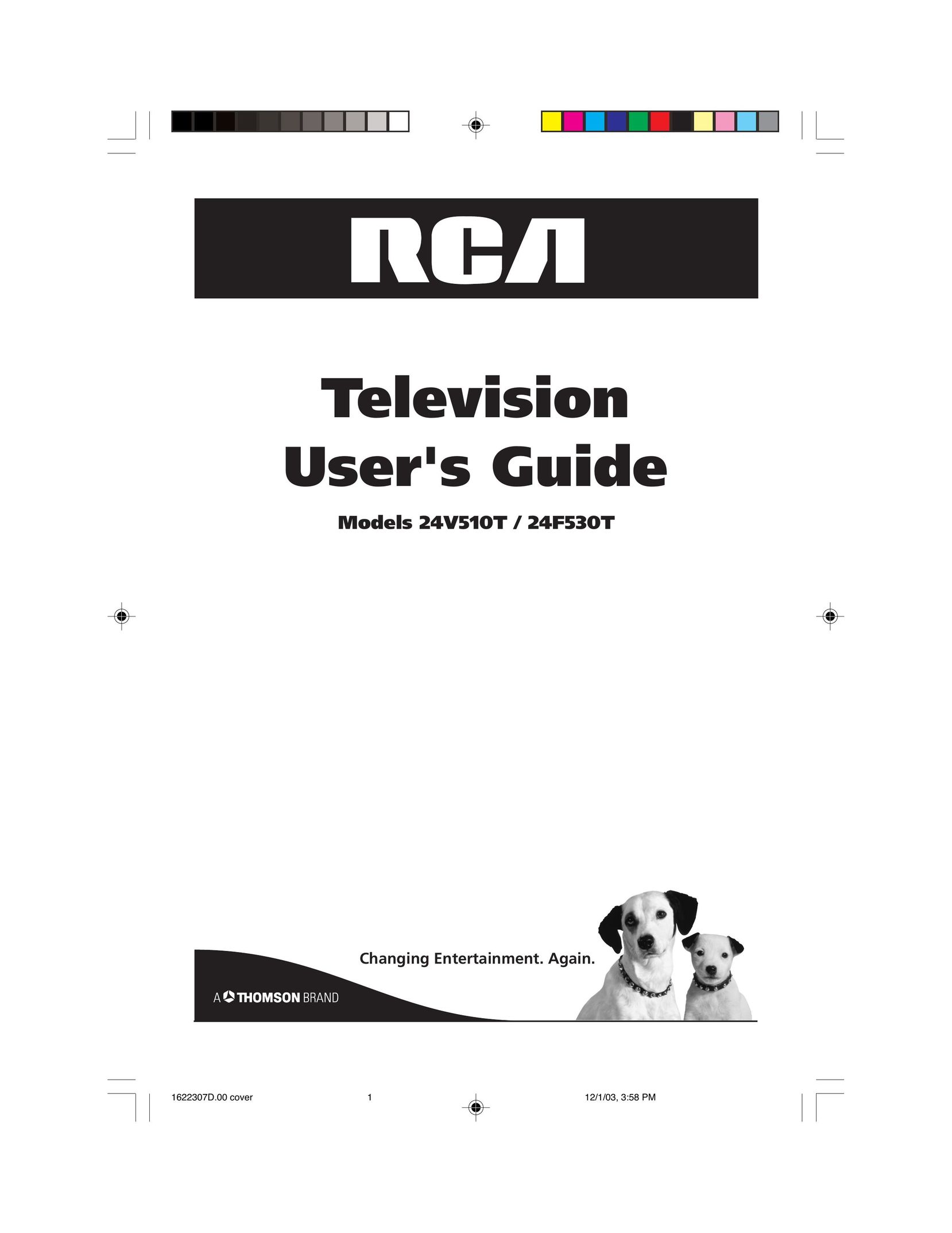 RCA 24V510T Flat Panel Television User Manual