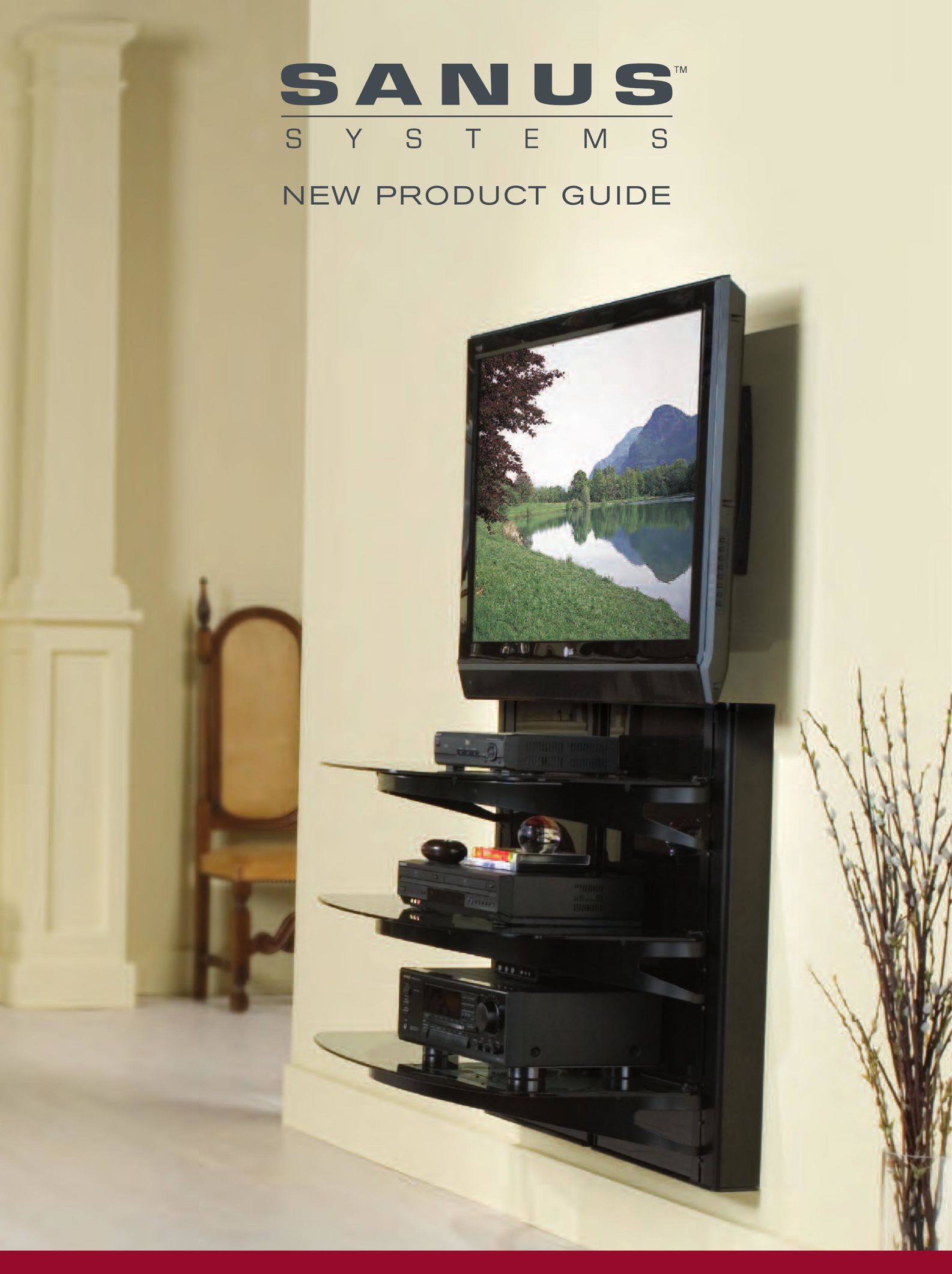 Sanus Systems VF2012-B1 Flat Panel Television User Manual