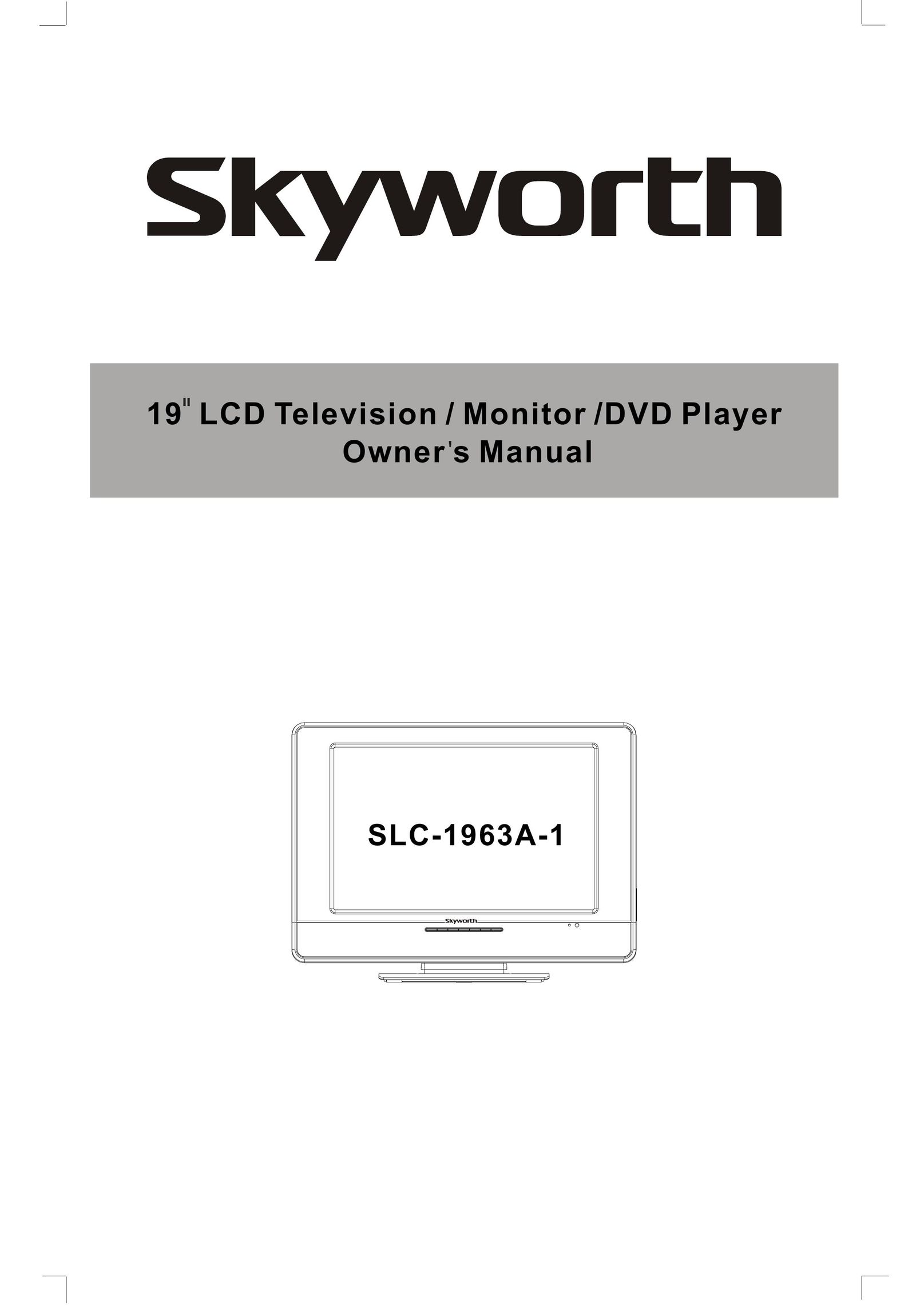 Skyworth SLC-1963A-1 Flat Panel Television User Manual