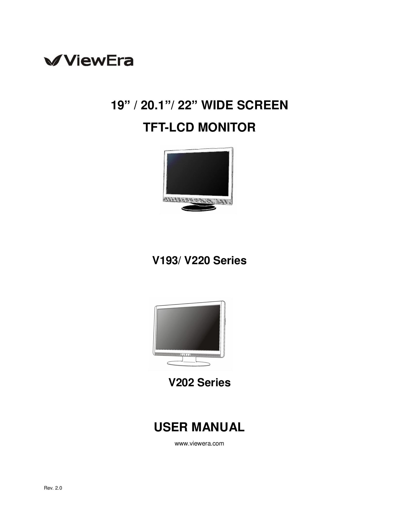 ViewEra V193 Flat Panel Television User Manual