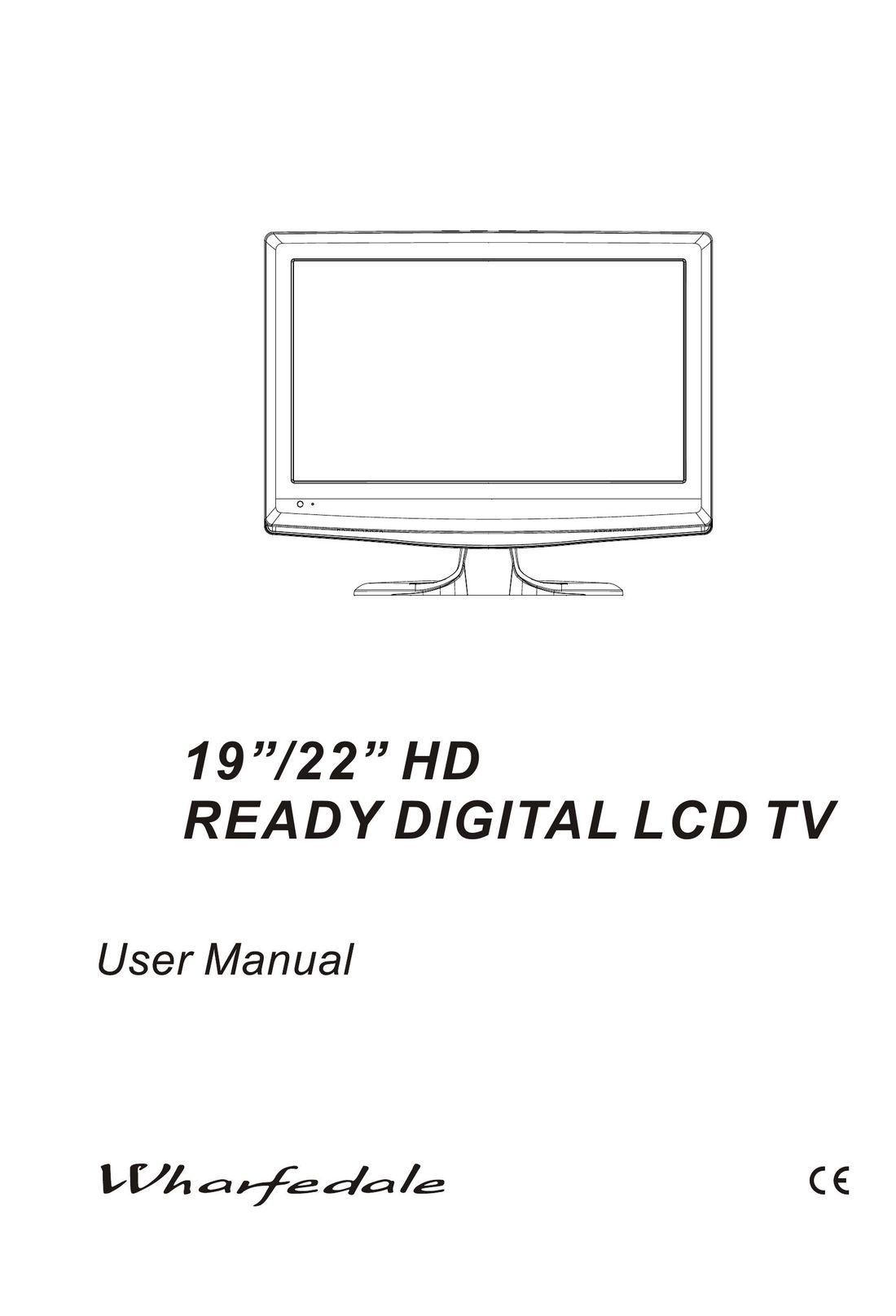 Wharfedale LY22T3CBW-UM Flat Panel Television User Manual