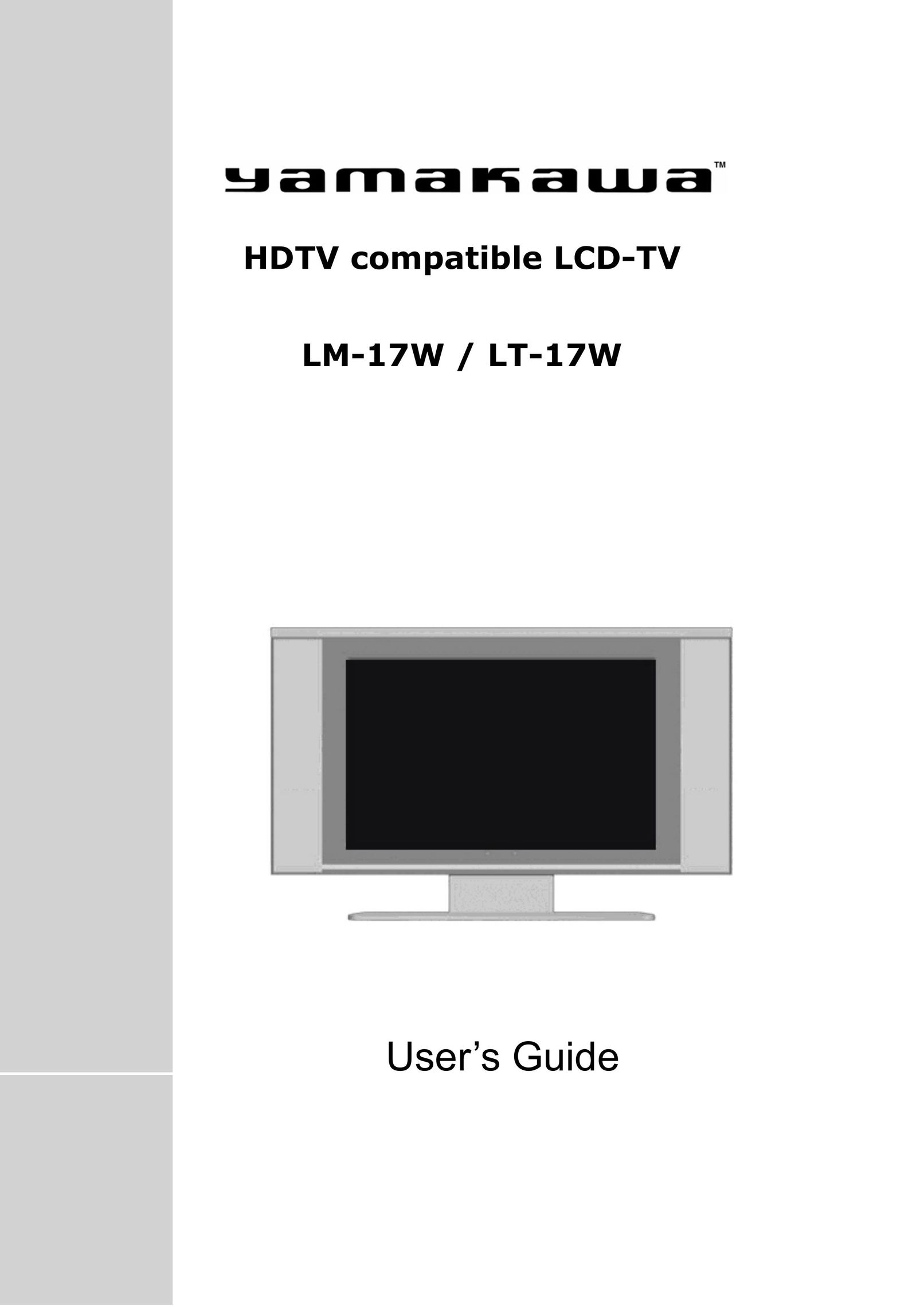 Yamakawa LM-17W / LT-17W Flat Panel Television User Manual
