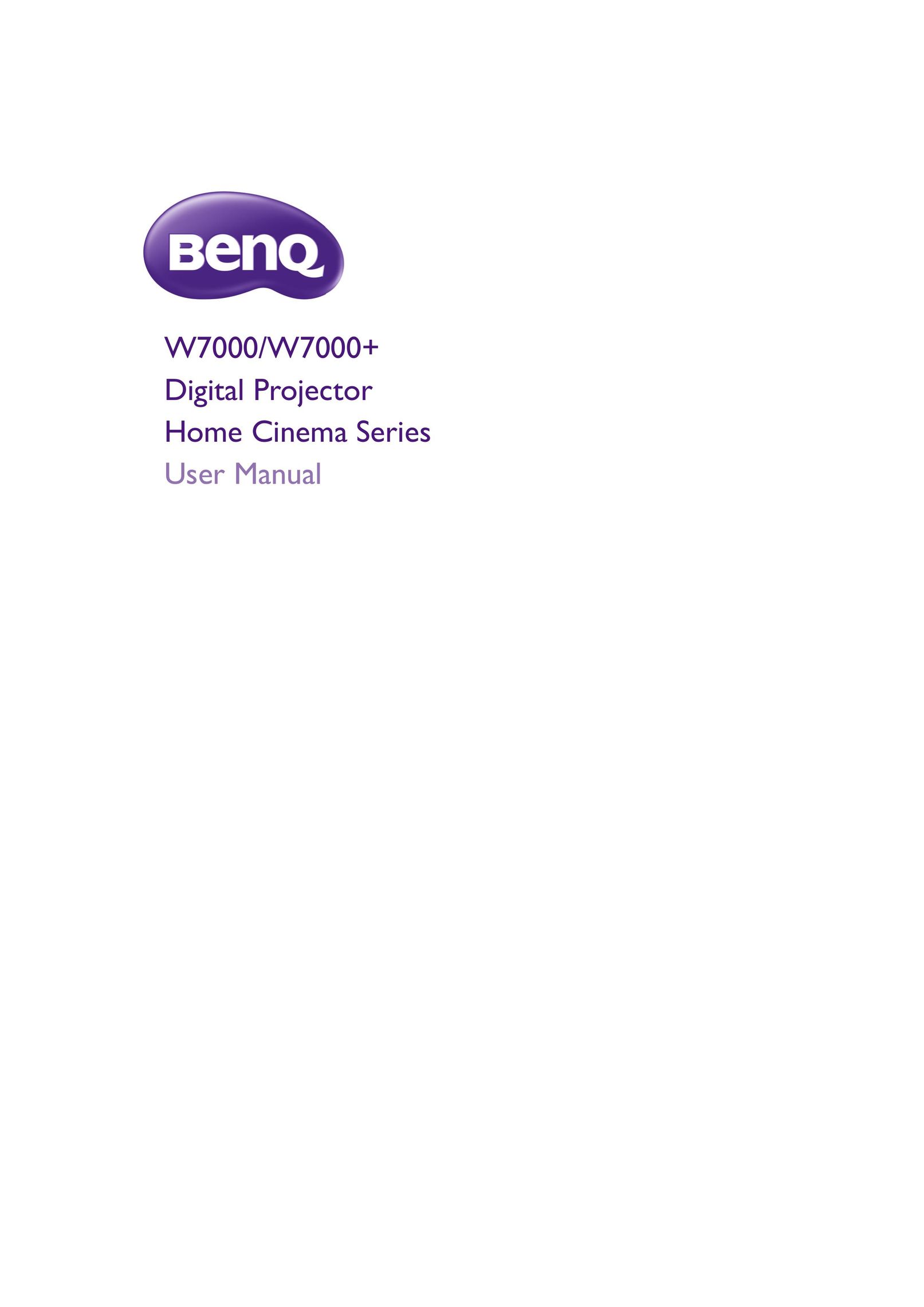 BenQ W7000 Home Theater Screen User Manual