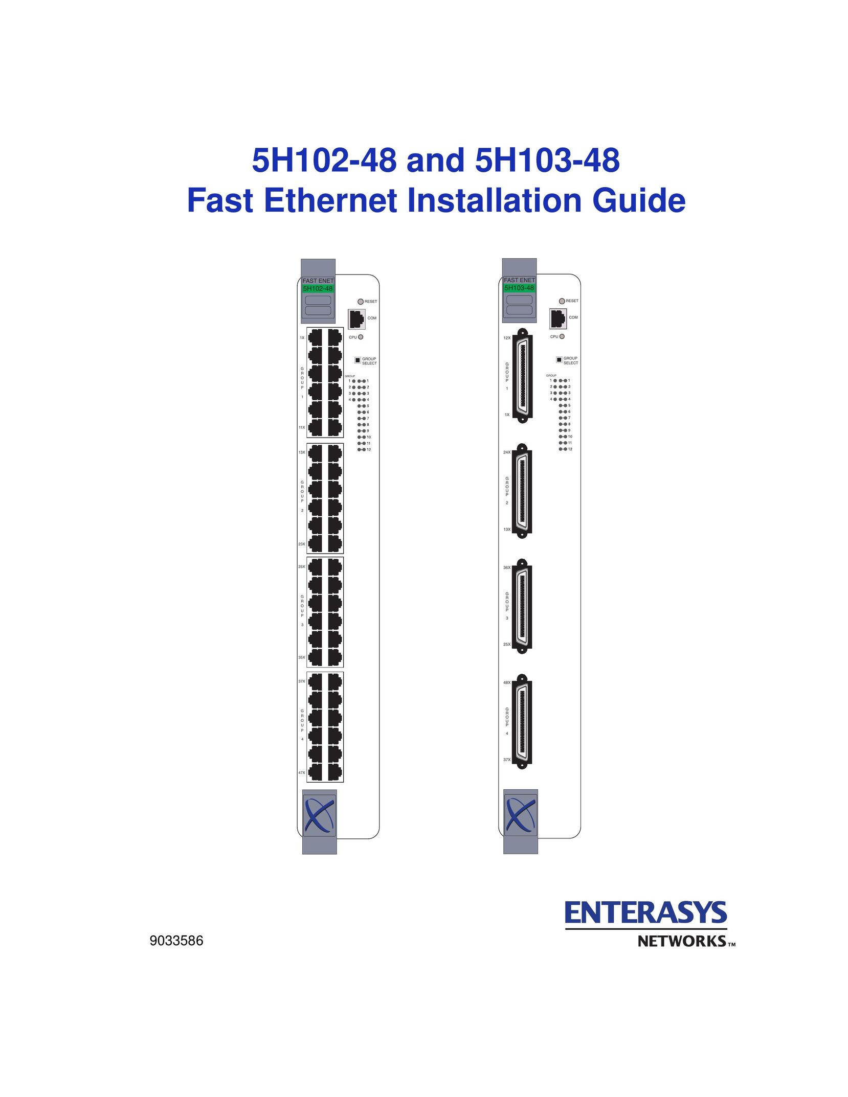 Enterasys Networks 5H102-48 Home Theater Screen User Manual