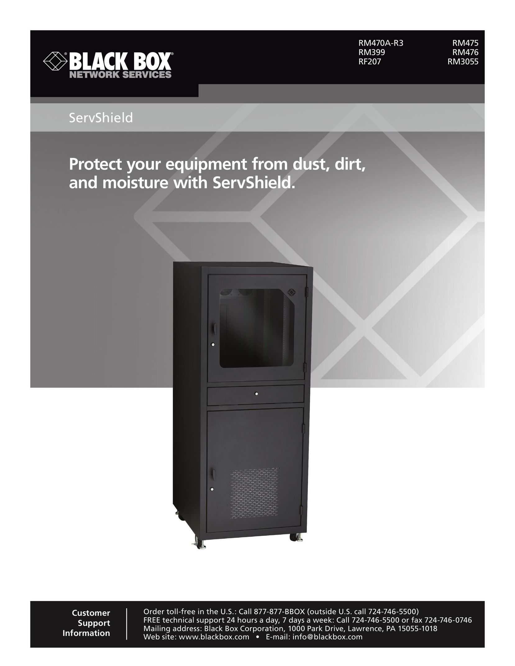Black Box RM470A-R3 Home Theater Server User Manual