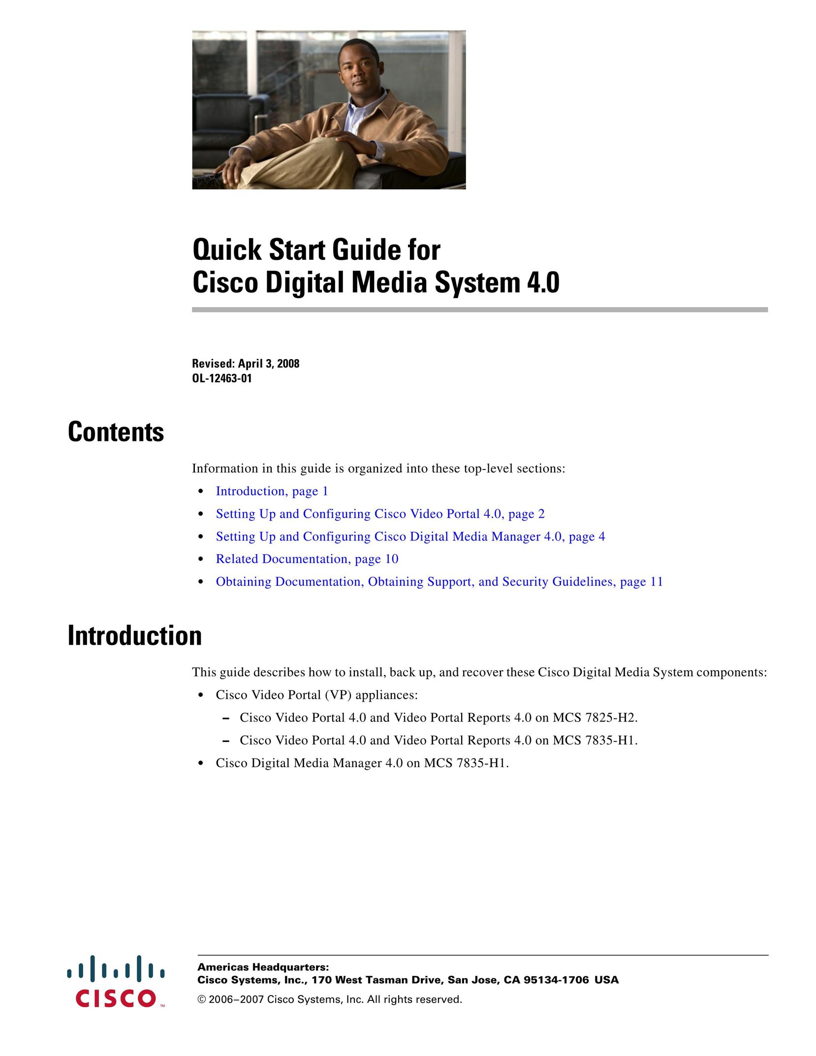 Cisco Systems OL-12463-01 Home Theater Server User Manual