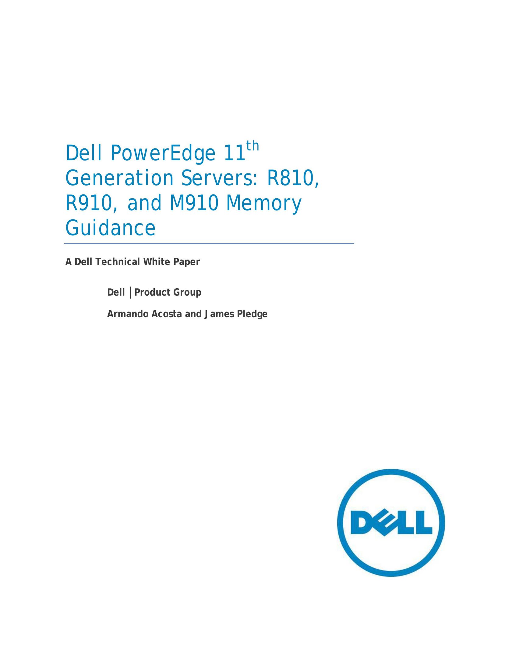 Dell R810 Home Theater Server User Manual