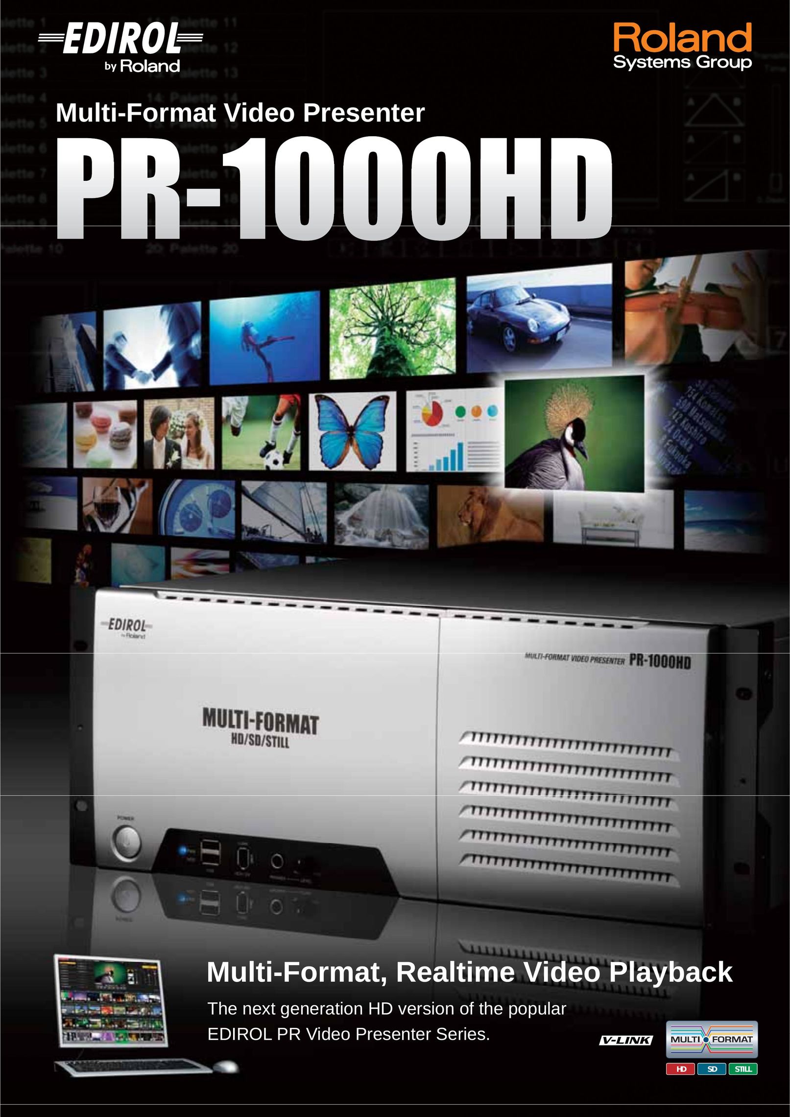 Edirol PR-1000HD Home Theater Server User Manual
