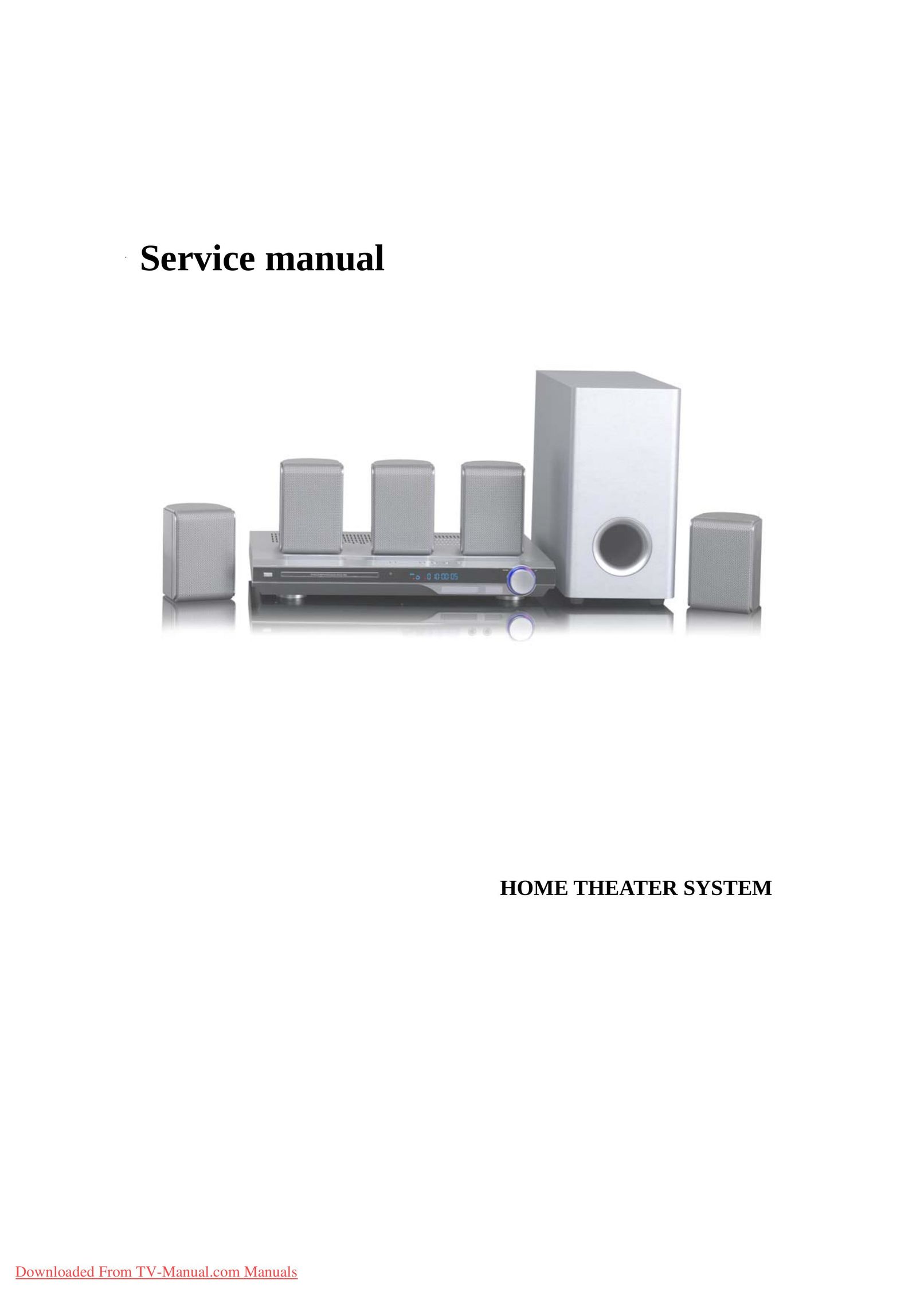 Hitachi HT5002 Home Theater Server User Manual