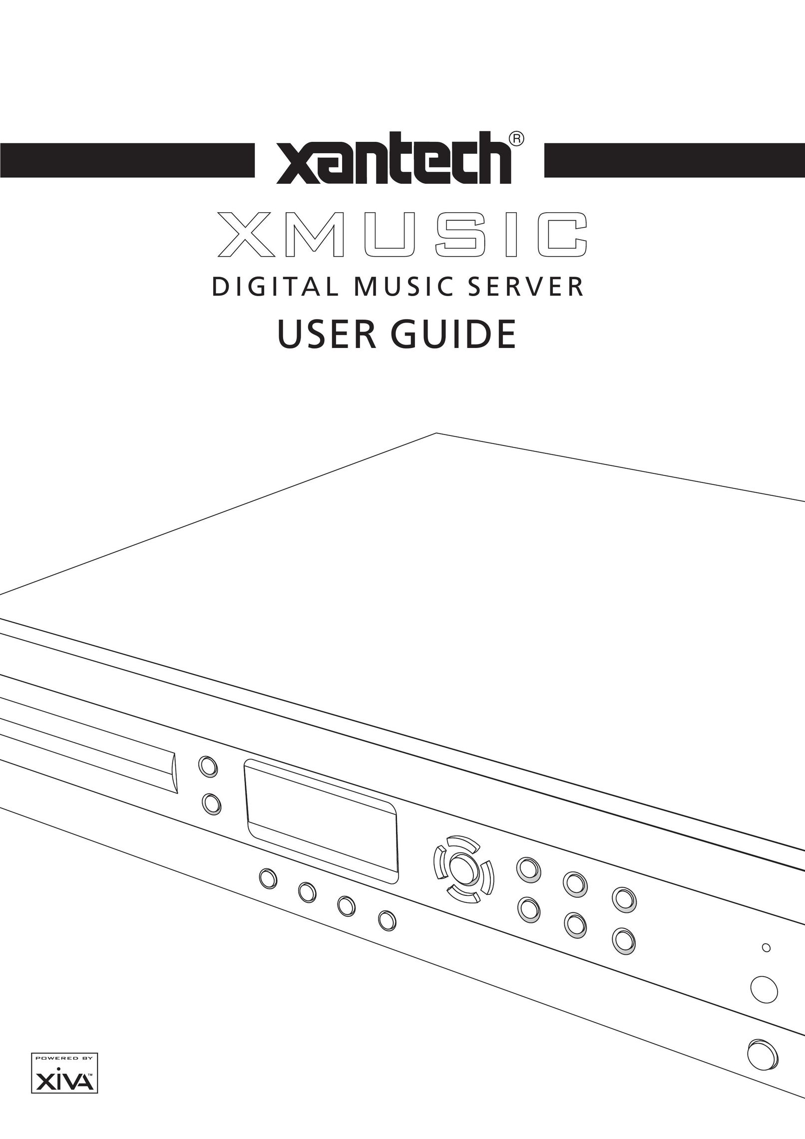 Xantech XMusic Home Theater Server User Manual