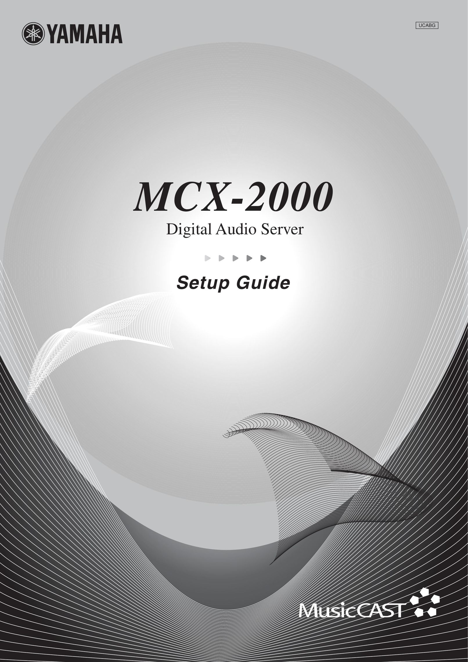 Yamaha MCX-2000 Home Theater Server User Manual