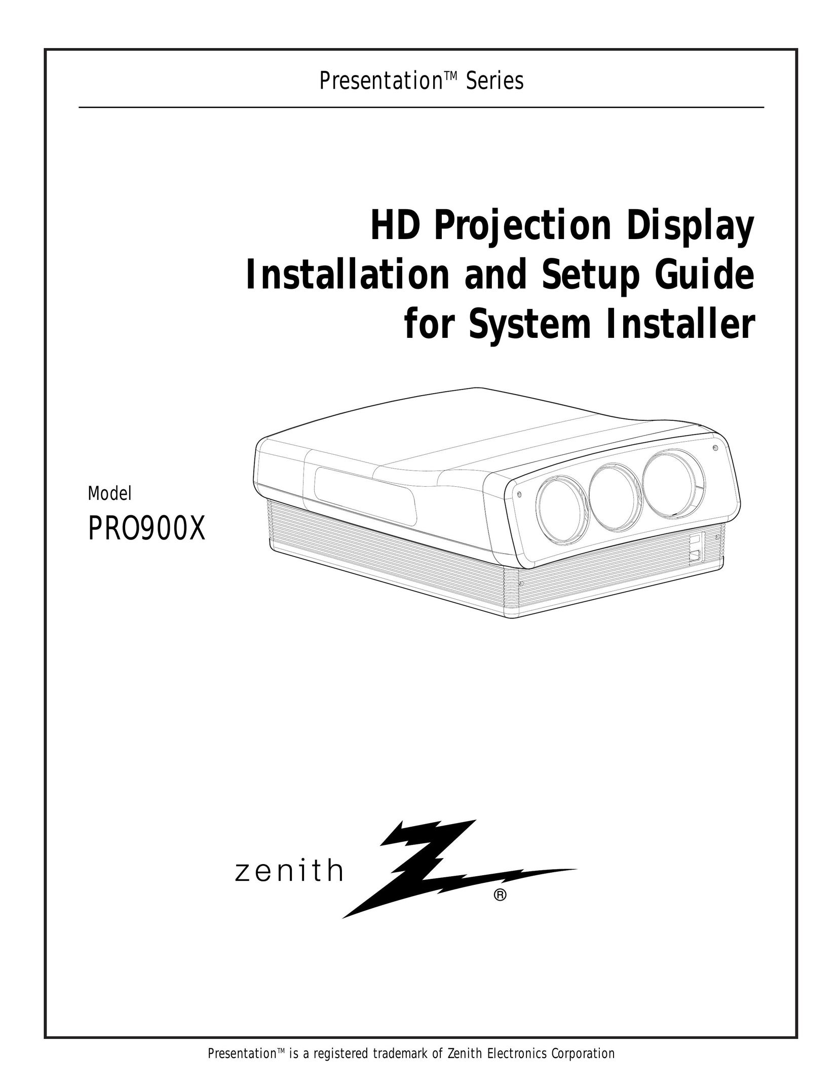 OPPO Digital Model PRO900X Projection Television User Manual
