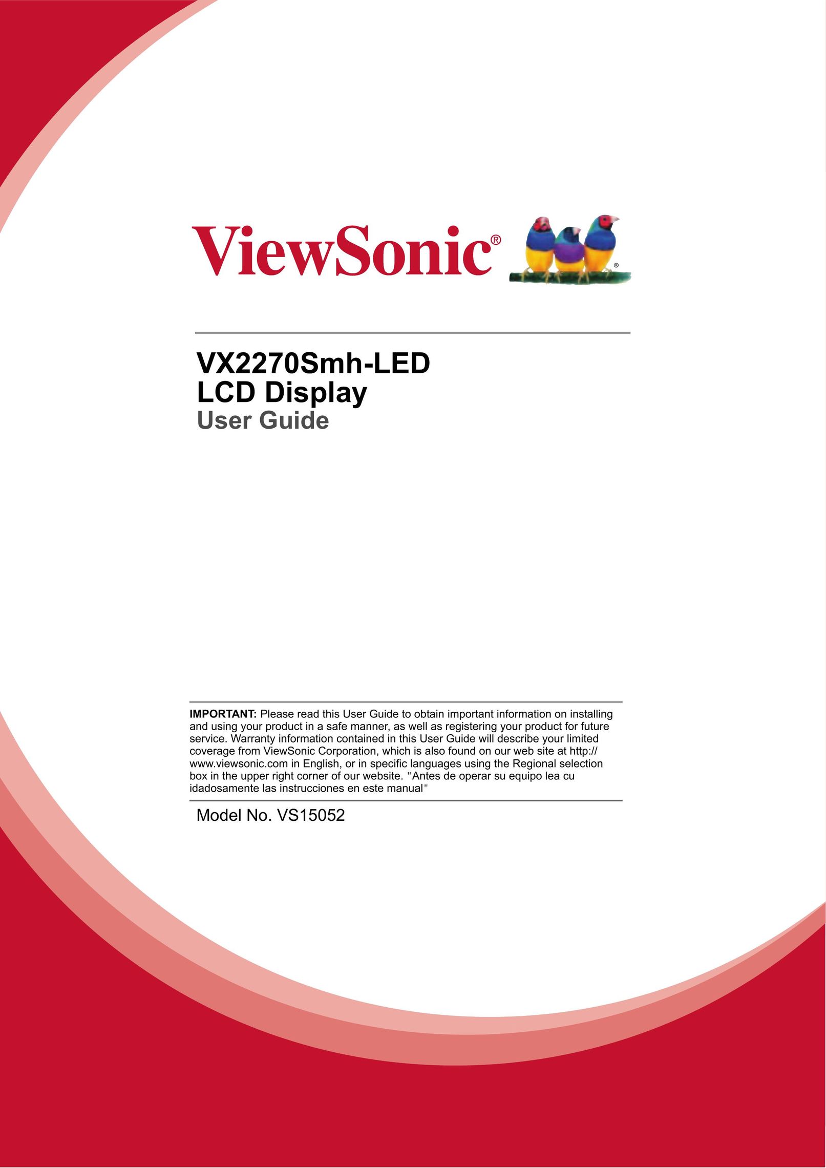 ViewSonic VS15052 Projection Television User Manual