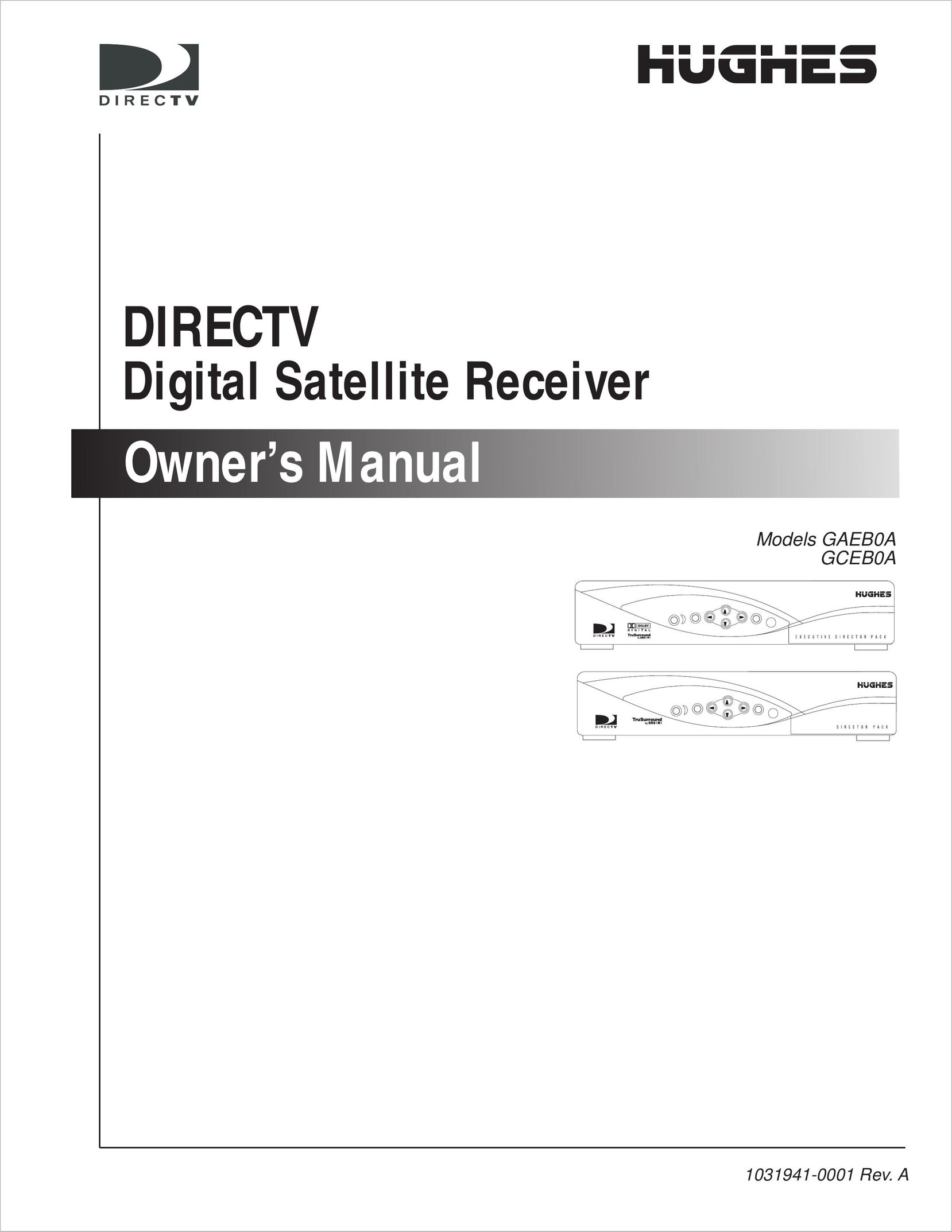 DirecTV GAEB0A Satellite TV System User Manual