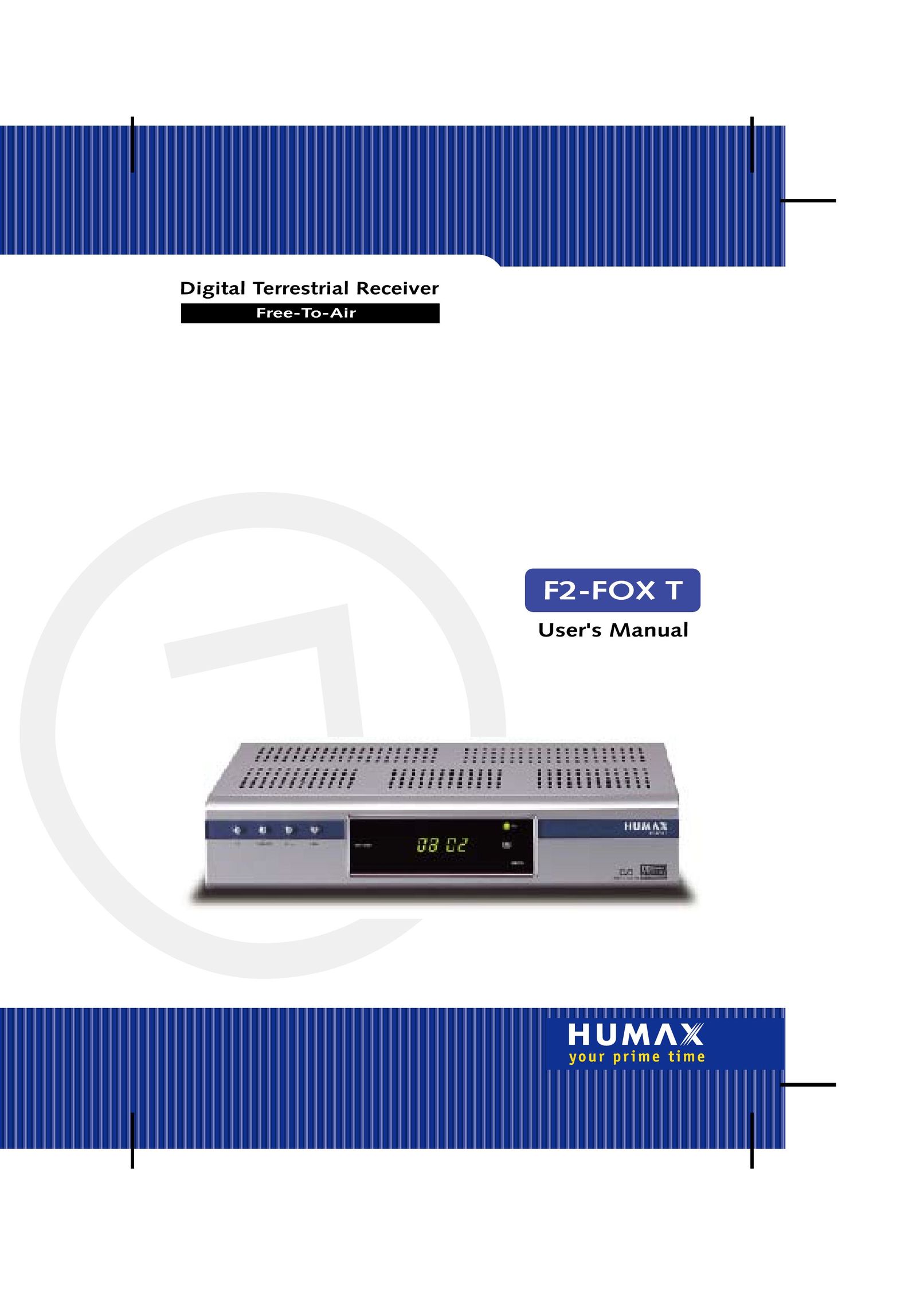 Humax F2-FOXT Satellite TV System User Manual