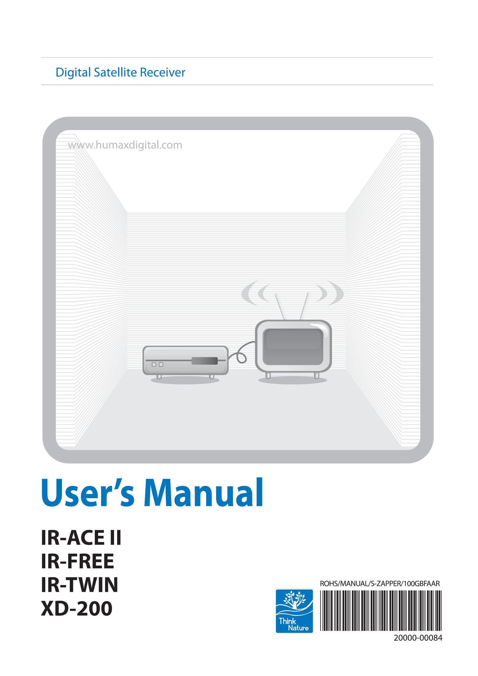 Humax IR-ACE II Satellite TV System User Manual
