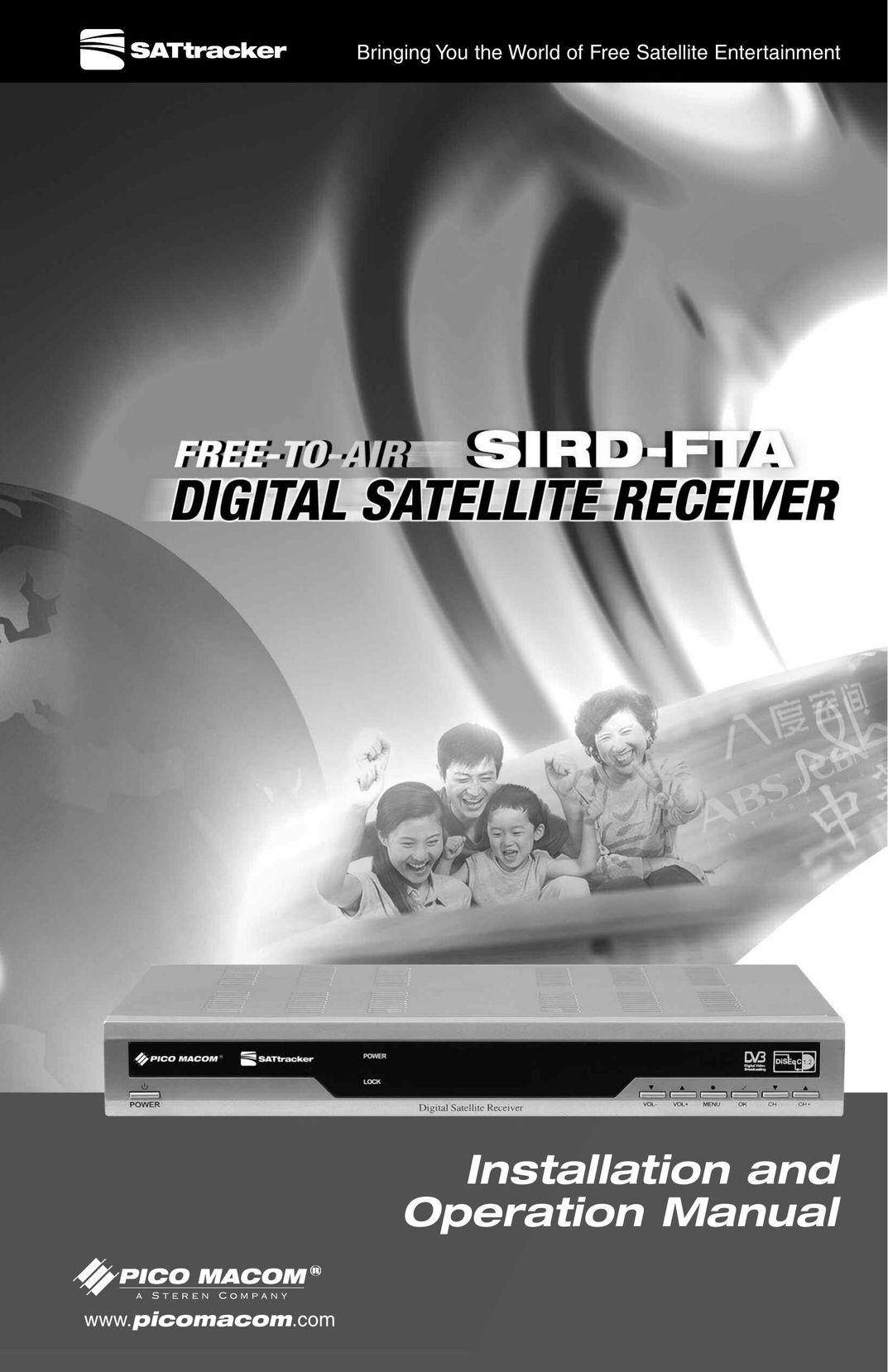 Pico Macom SIRD-FTA Satellite TV System User Manual