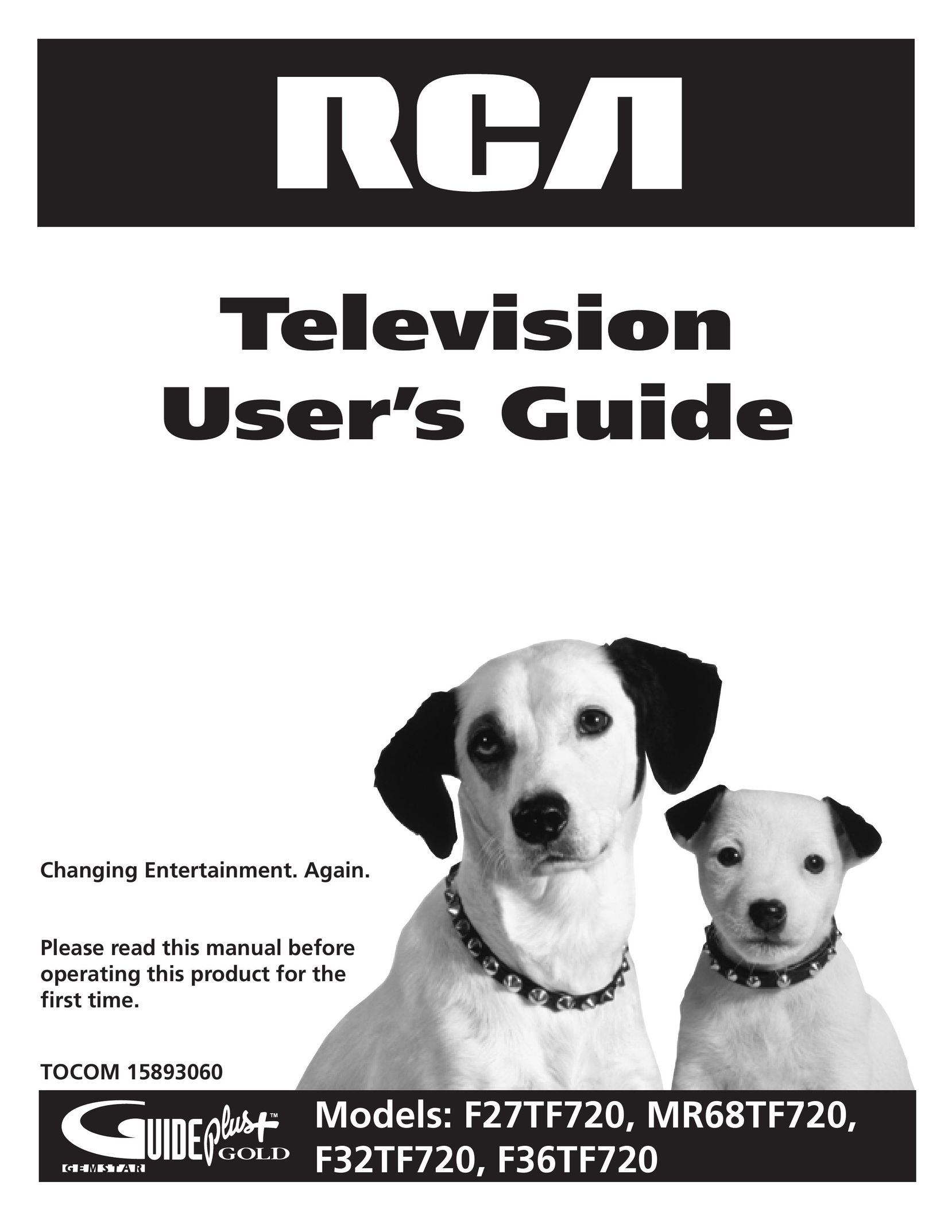 RCA F27TF720 Satellite TV System User Manual