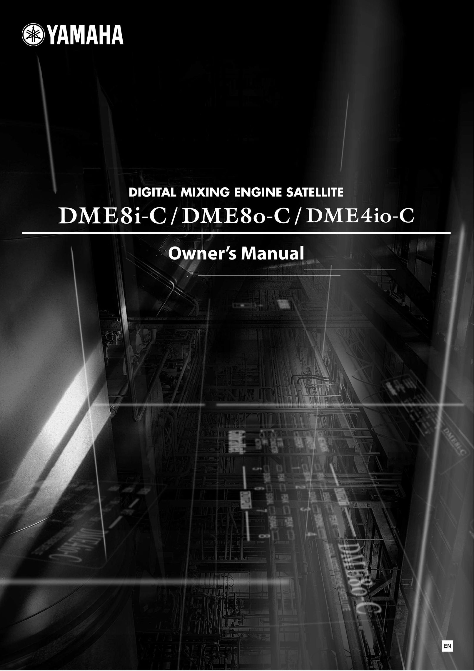 Yamaha DME4io-C Satellite TV System User Manual