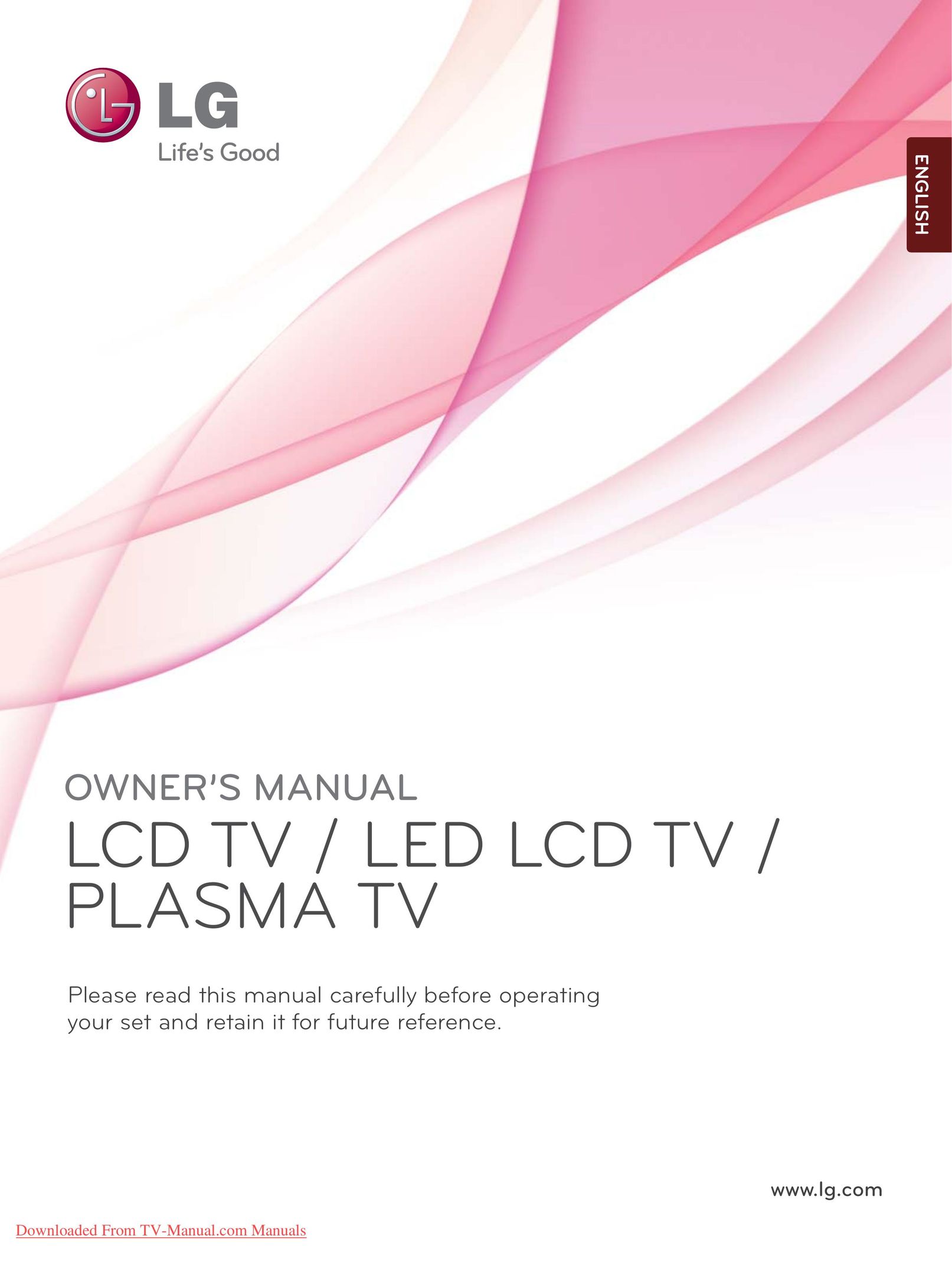 LG Electronics 32/37/42/47/55LE5*** TV Antenna User Manual