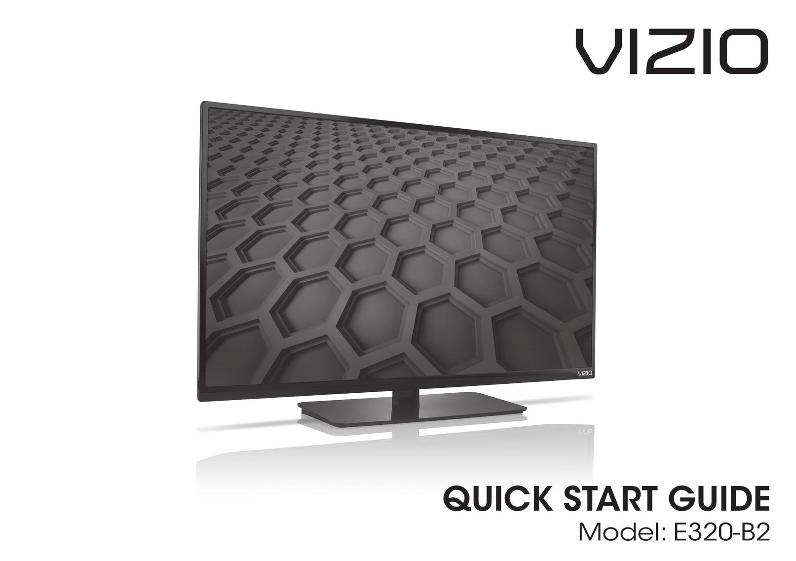 Vizio E320-B2 TV Antenna User Manual