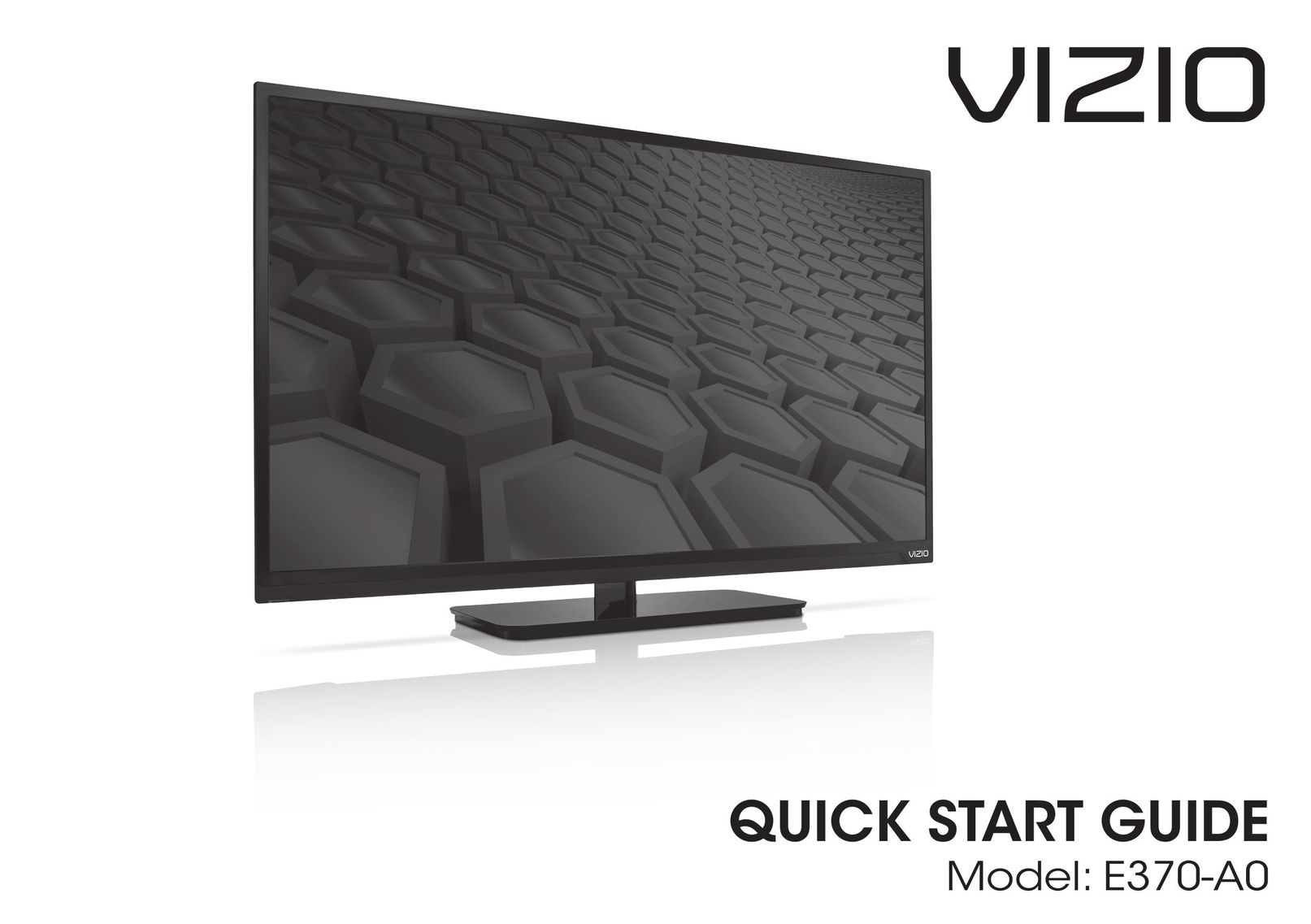 Vizio E370-A0 TV Antenna User Manual
