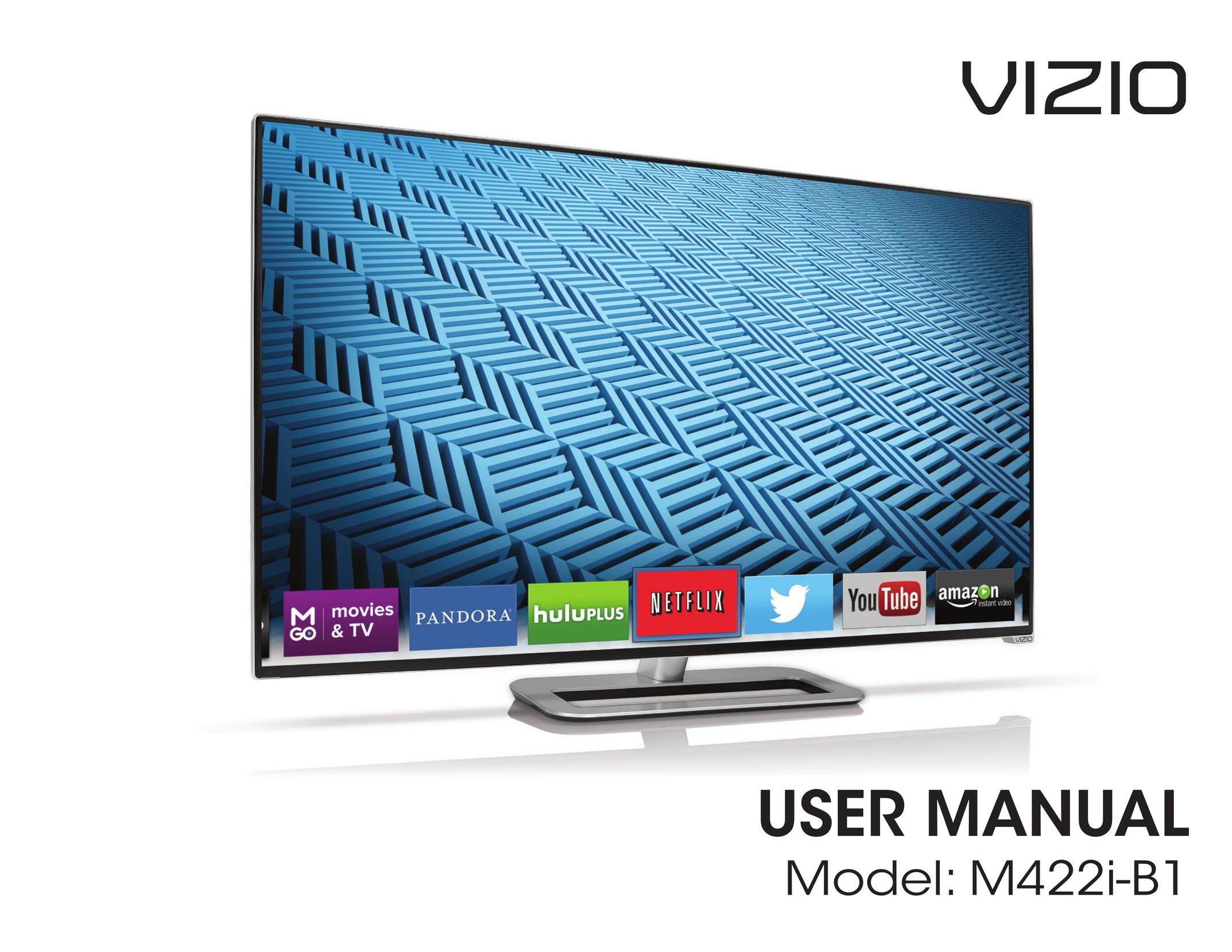Vizio M422i-B1 TV Antenna User Manual