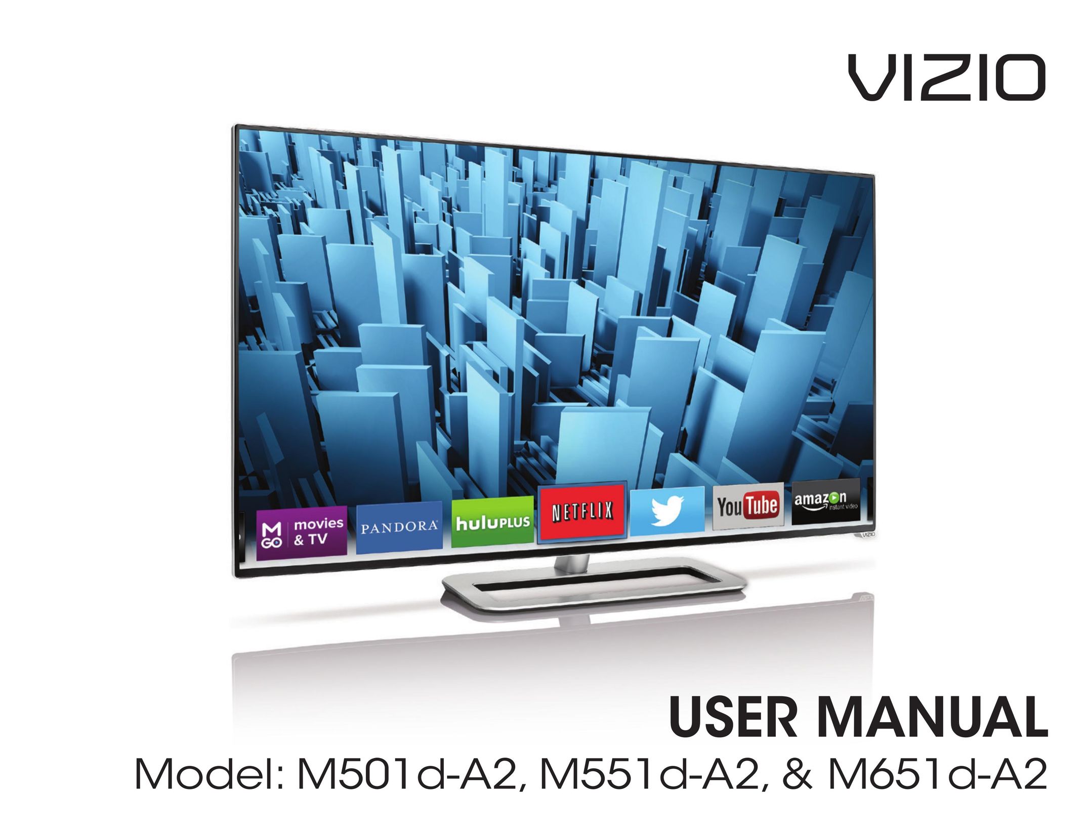 Vizio M551d-A2 TV Antenna User Manual