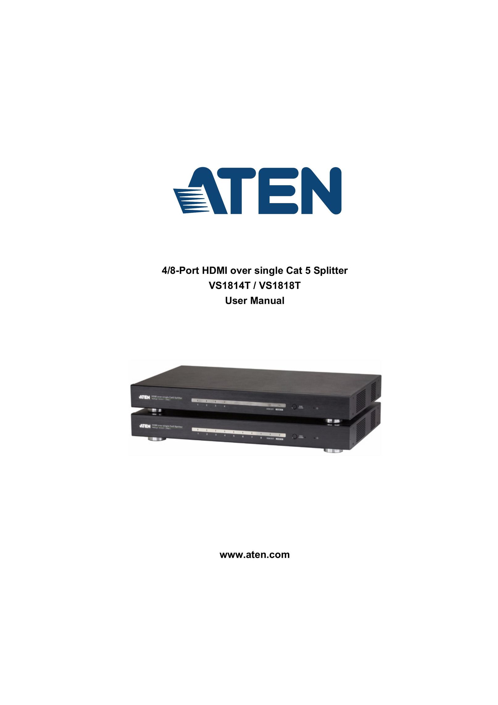 ATEN Technology VS1814T TV Cables User Manual