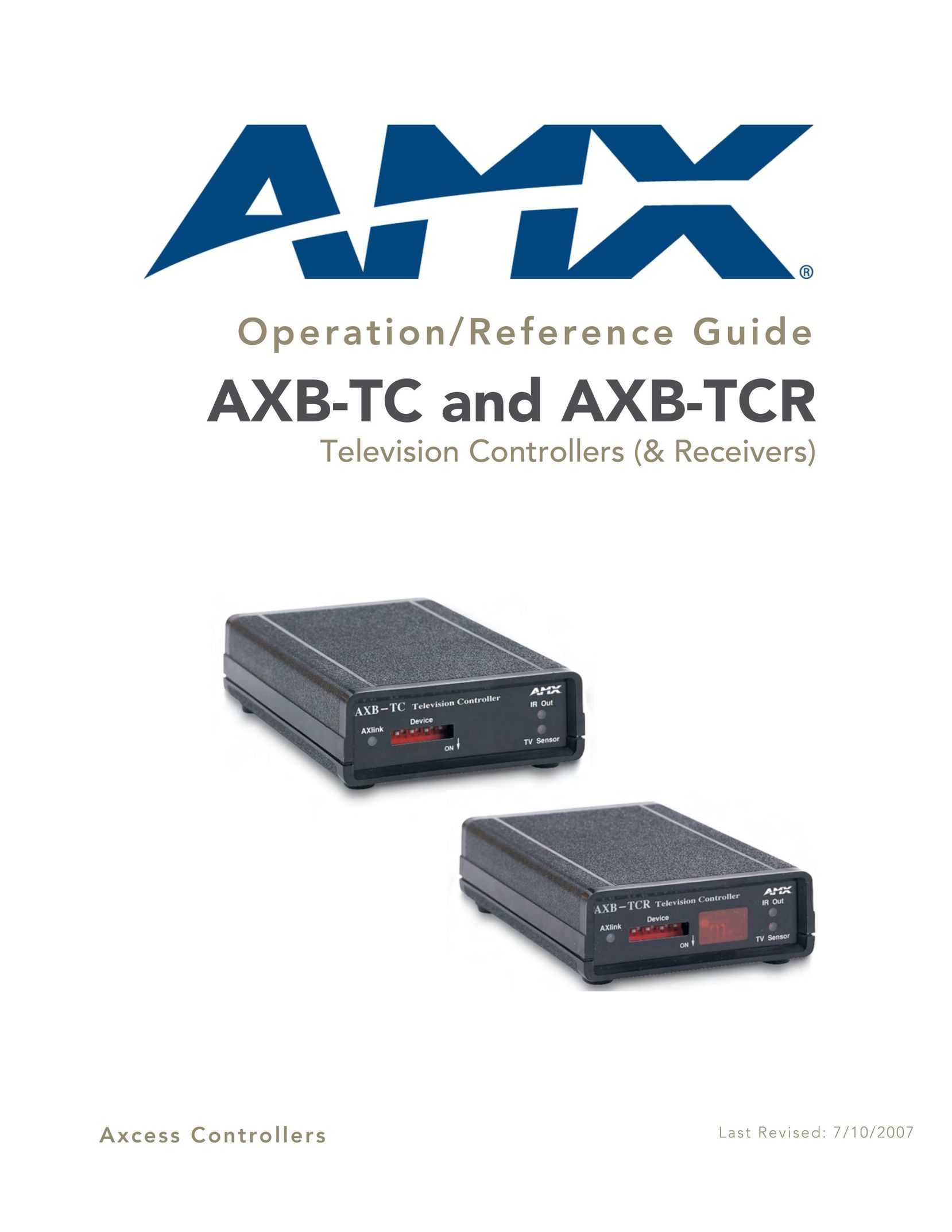 AMX AXB-TC TV Converter Box User Manual