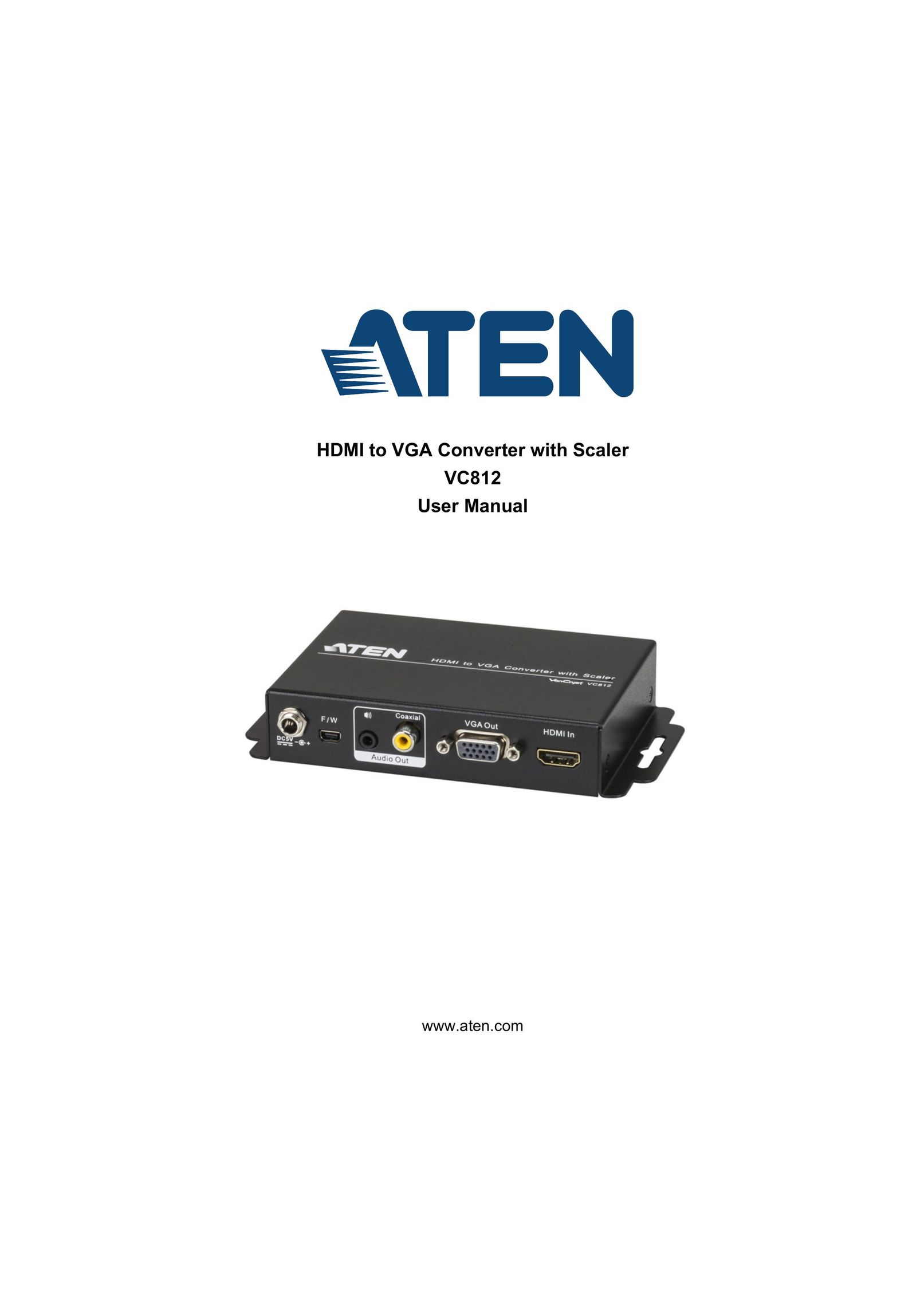 ATEN Technology VC812 TV Converter Box User Manual