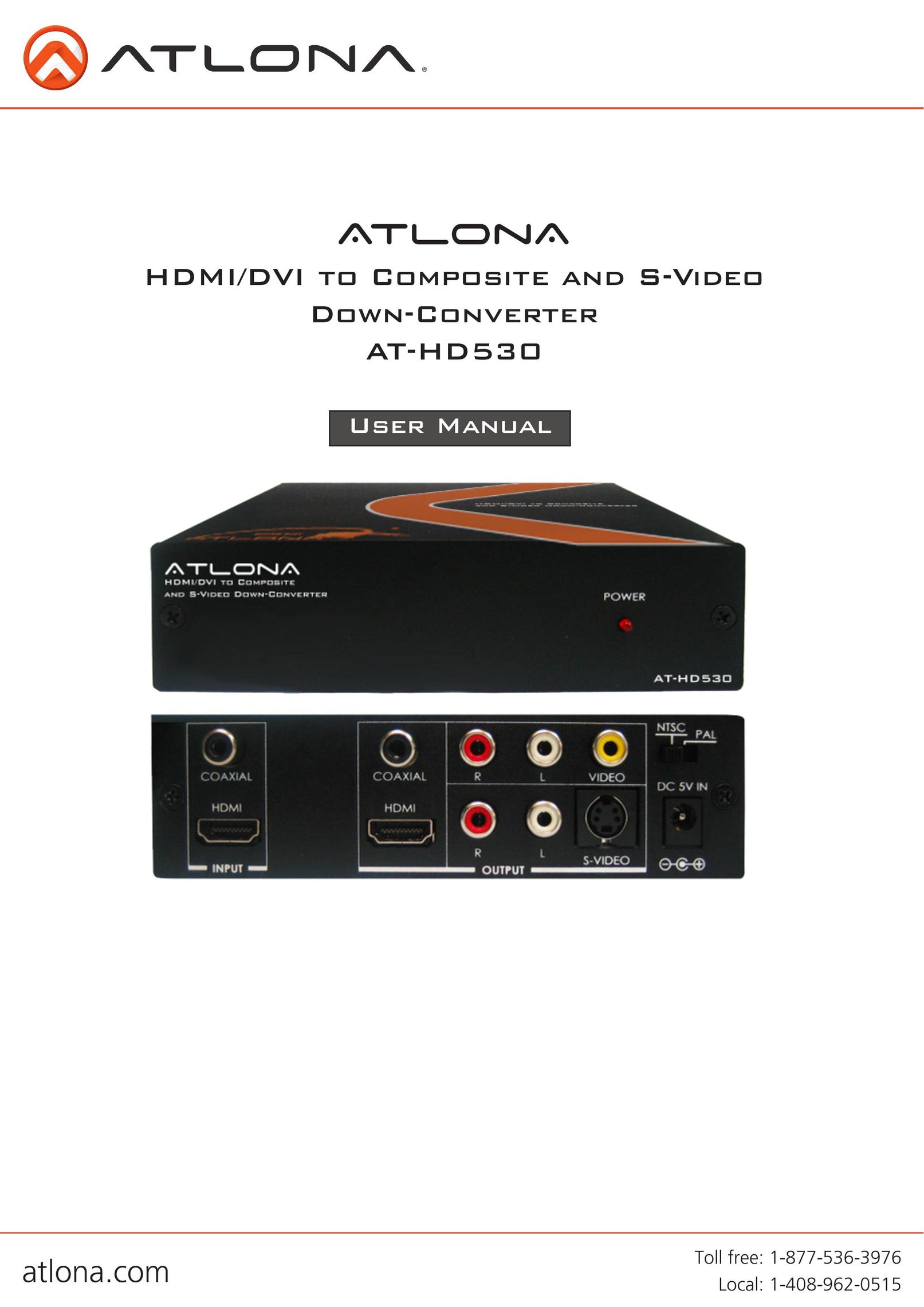 Atlona AT-HD530 TV Converter Box User Manual